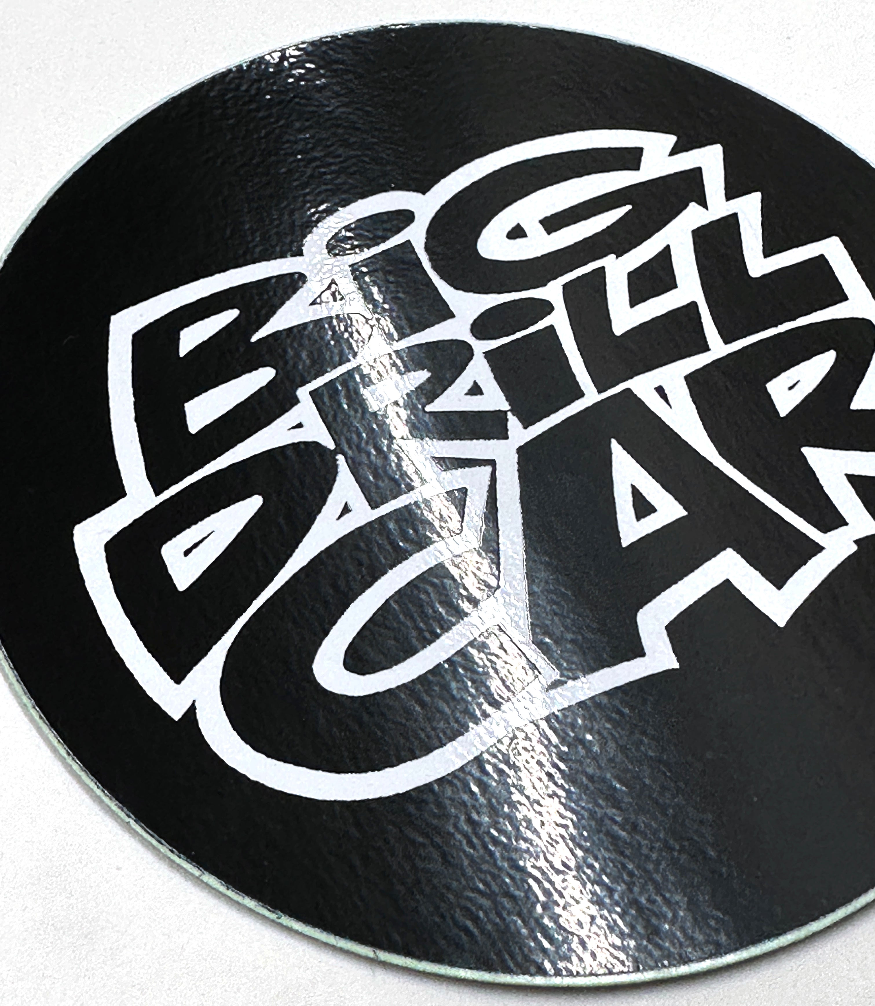 Big Drill Car - Batch 1991 Circular 1/C Logo Tour OG Vintage Deadstock Sticker