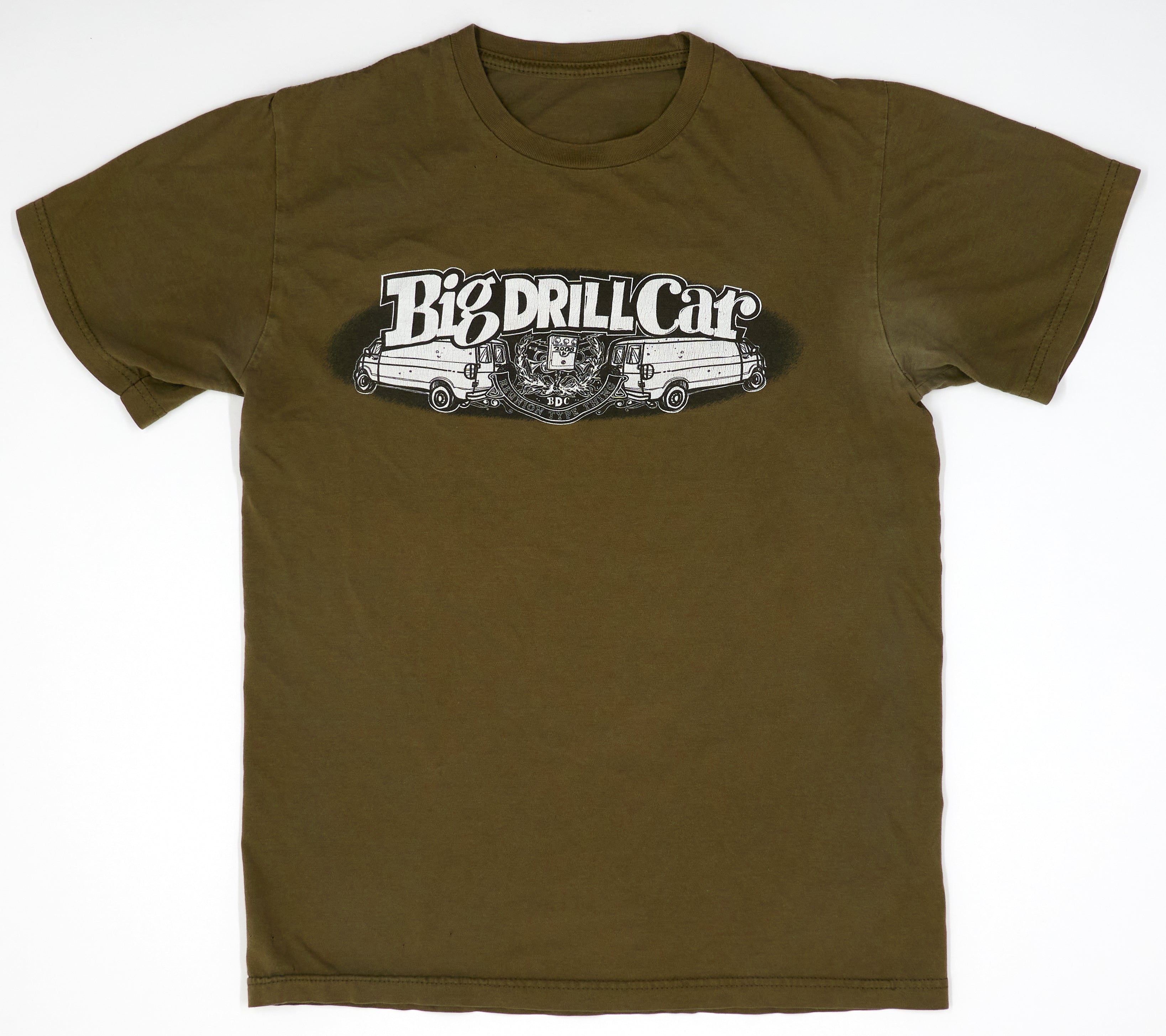 Big Drill Car - Reunion Type Thing 2008 Tour Shirt Size Small