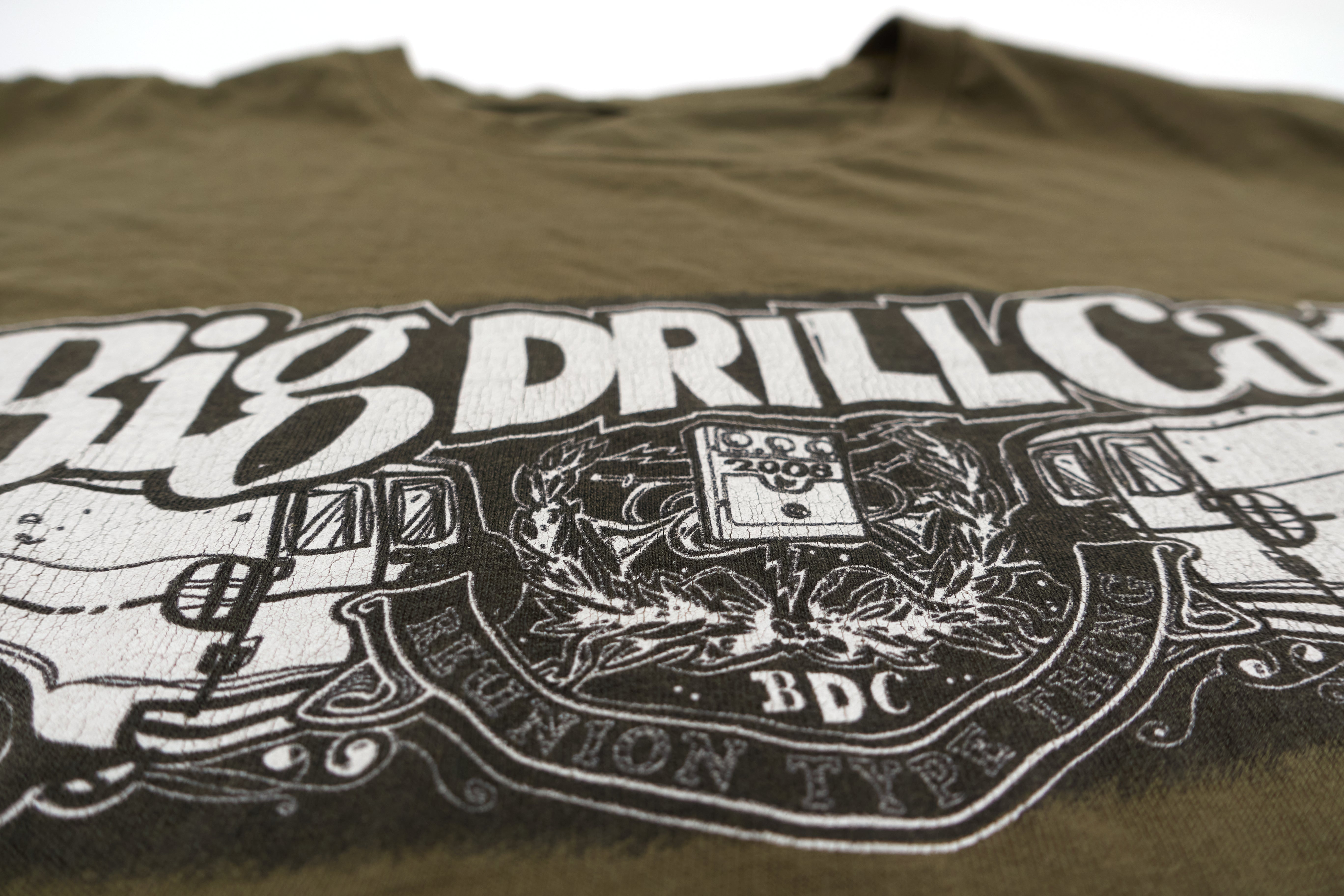 Big Drill Car - Reunion Type Thing 2008 Tour Shirt Size Small