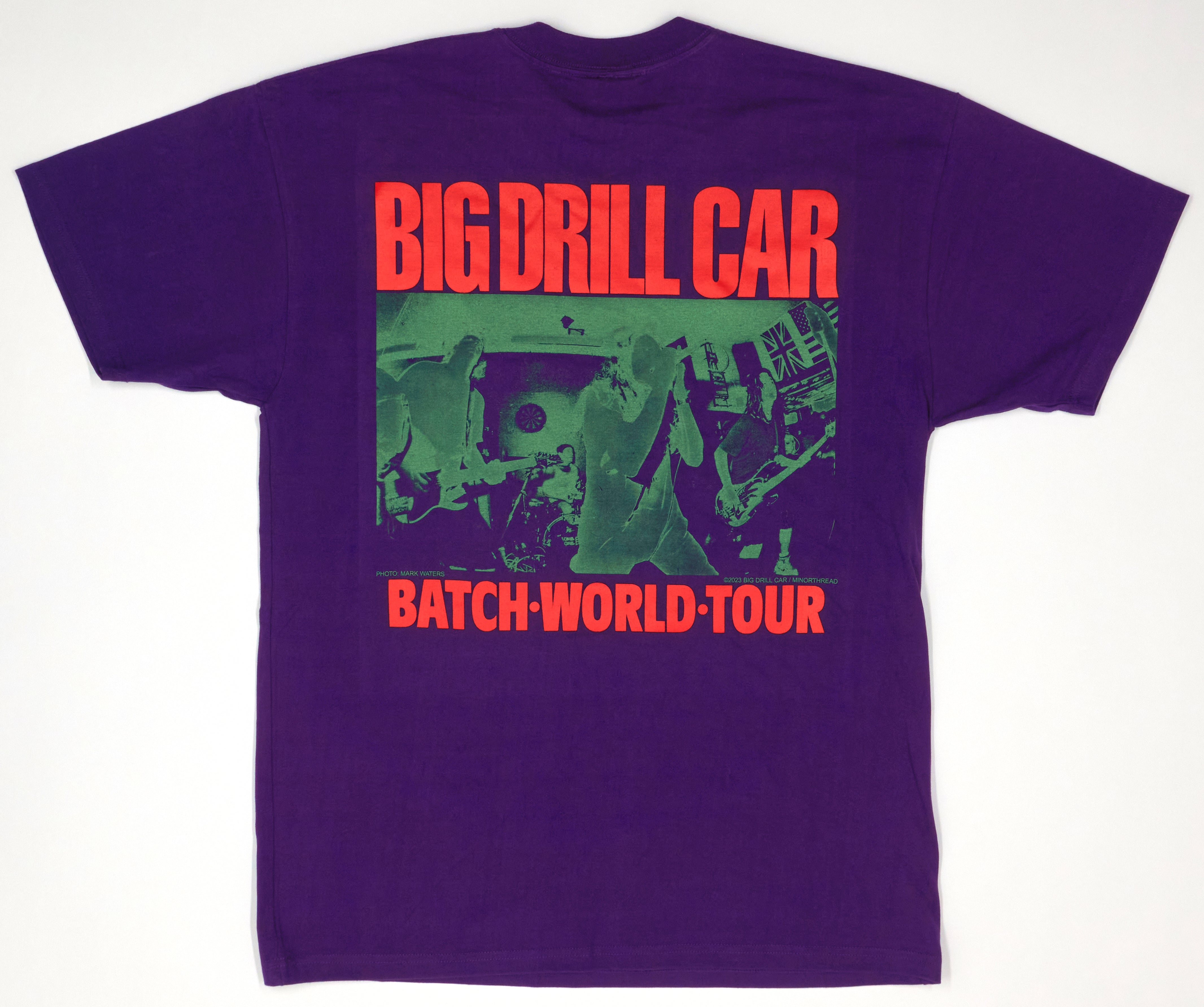 Big Drill Car X Minor Thread LTD - Mark Waters Batch Tour ©2023 Shirt