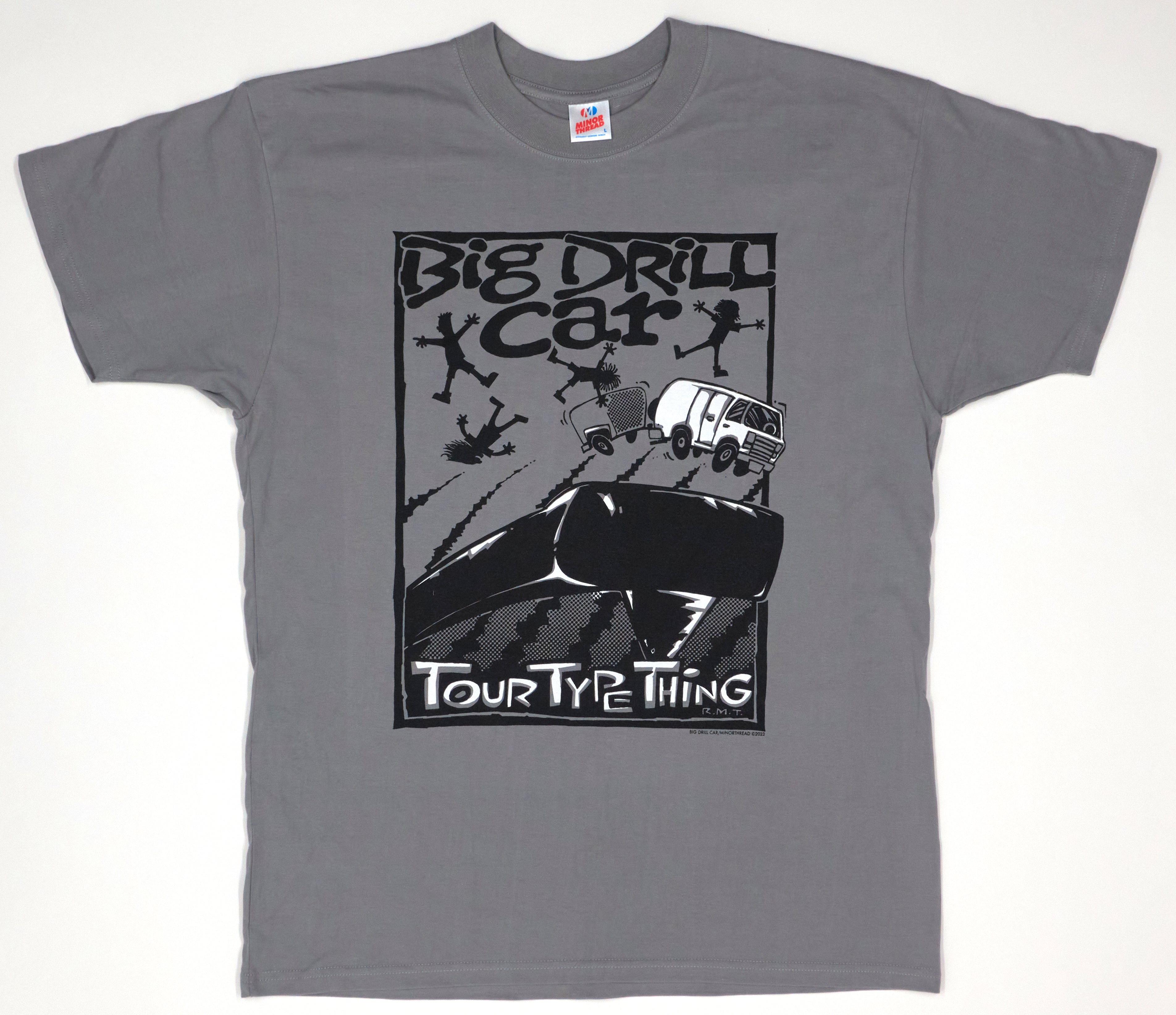 Big Drill Car X Minor Thread LTD - T-Shirt Type Thing Tour ©2023 Shirt