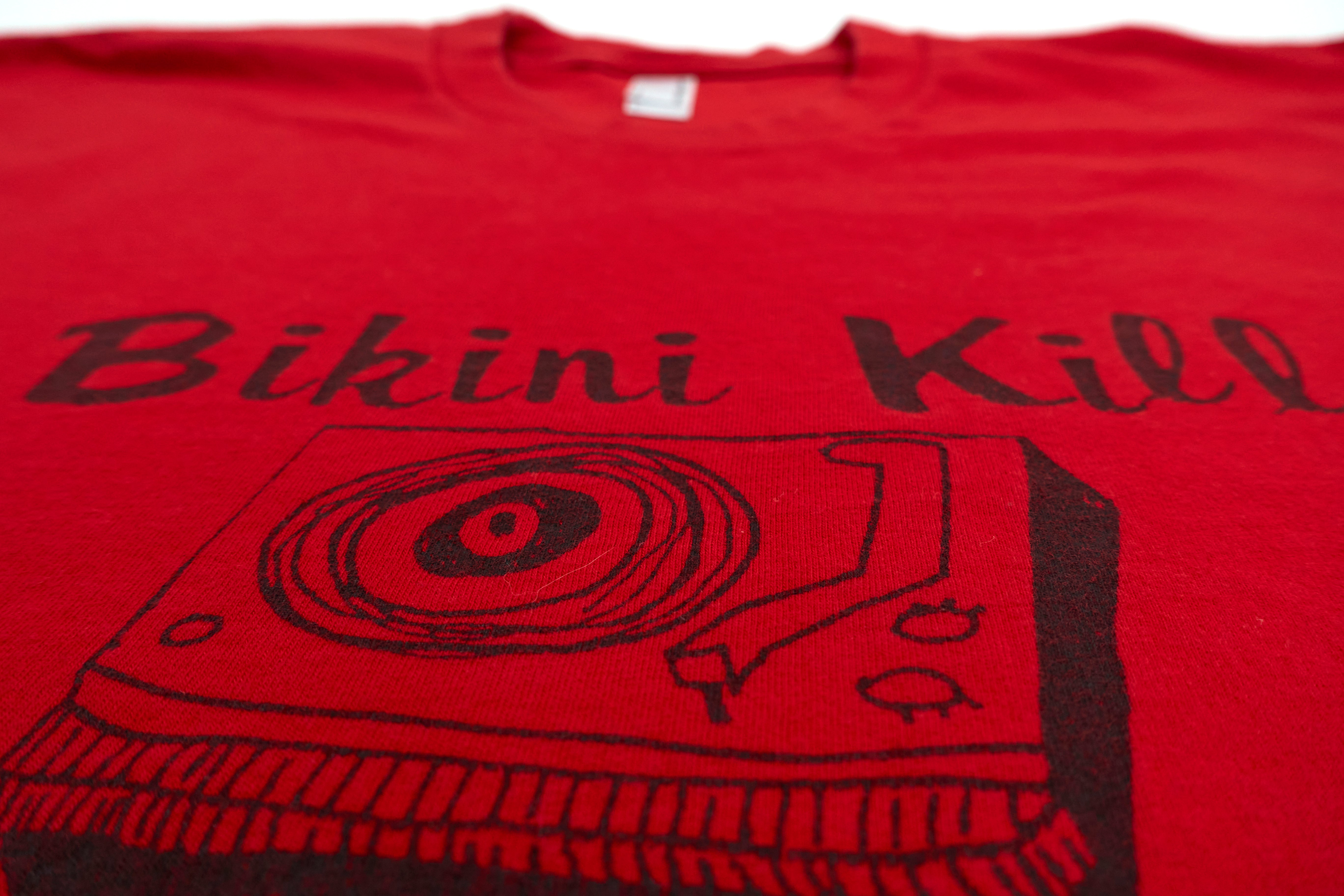 Bikini Kill – the Singles 2000's Mail Order Shirt Size Large