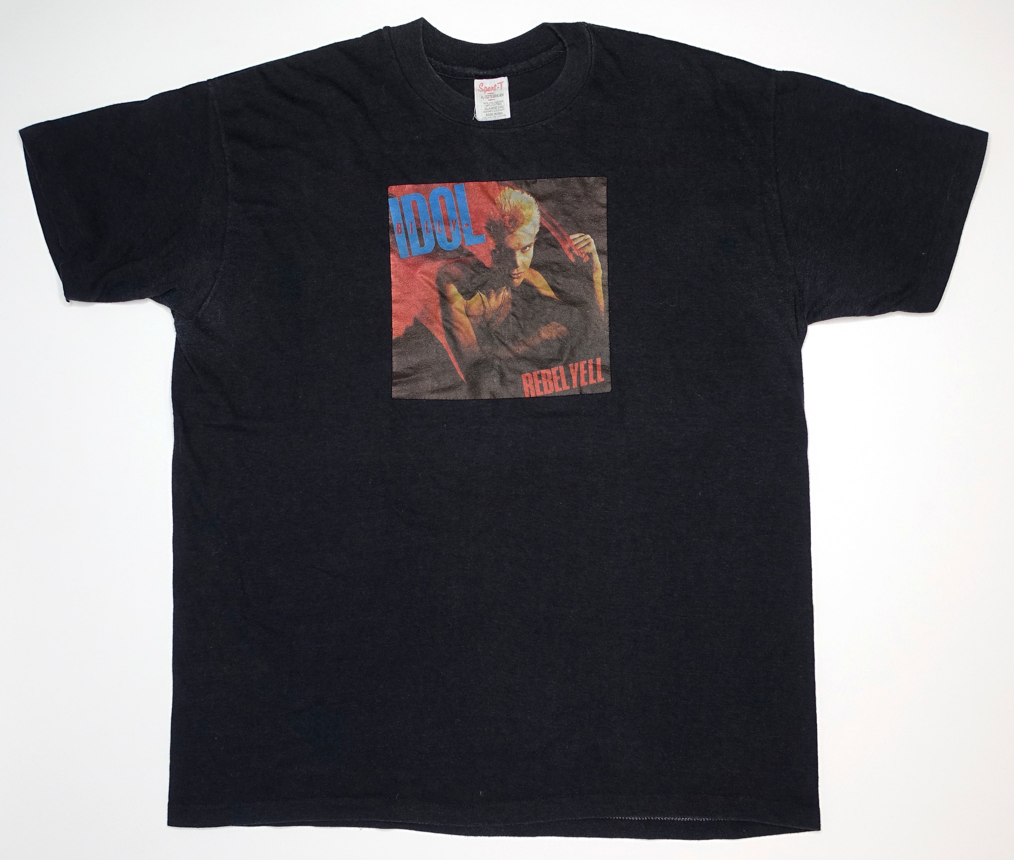 Billy Idol - Rebel Yell 80s? Pomo Only Shirt Size XL