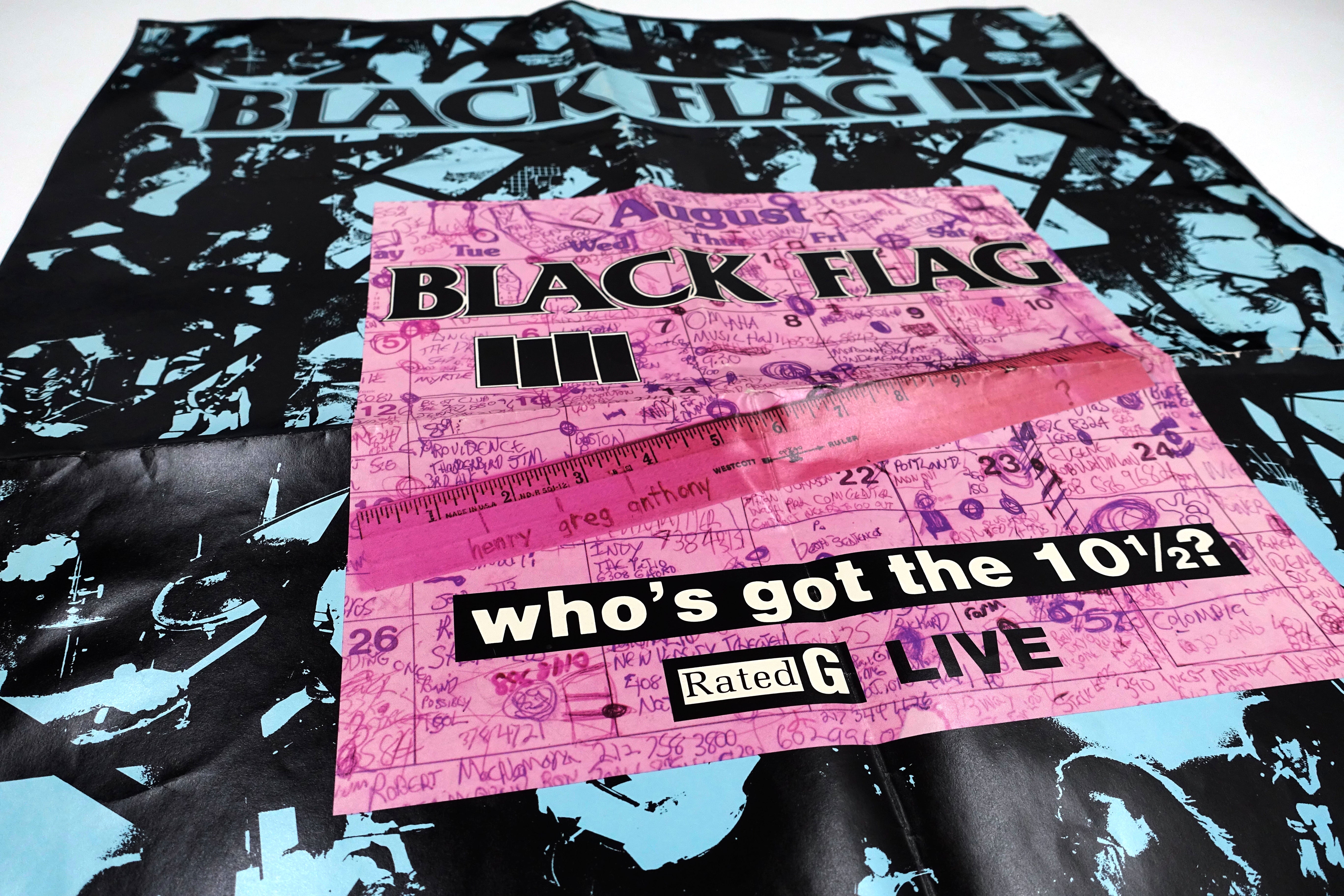 Black Flag - Who's Got The 10½? 1896 SST Promo Only Poster