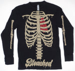 Bleached – Skeleton Long Sleeve Tour Shirt Size Small