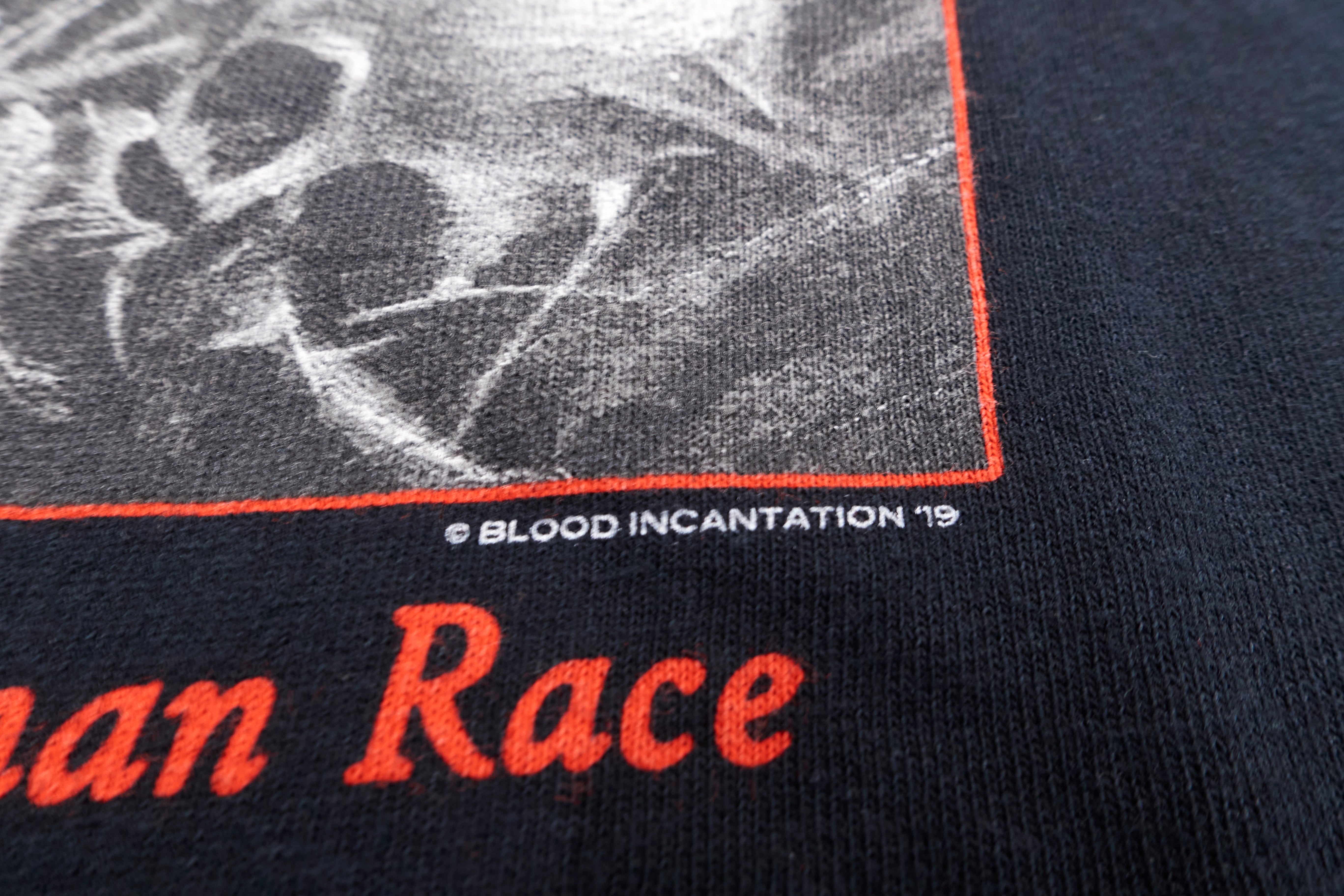 Blood Incantation – Hidden History Of The Human Race 2019 Tour Long Sleeve Shirt Size XL