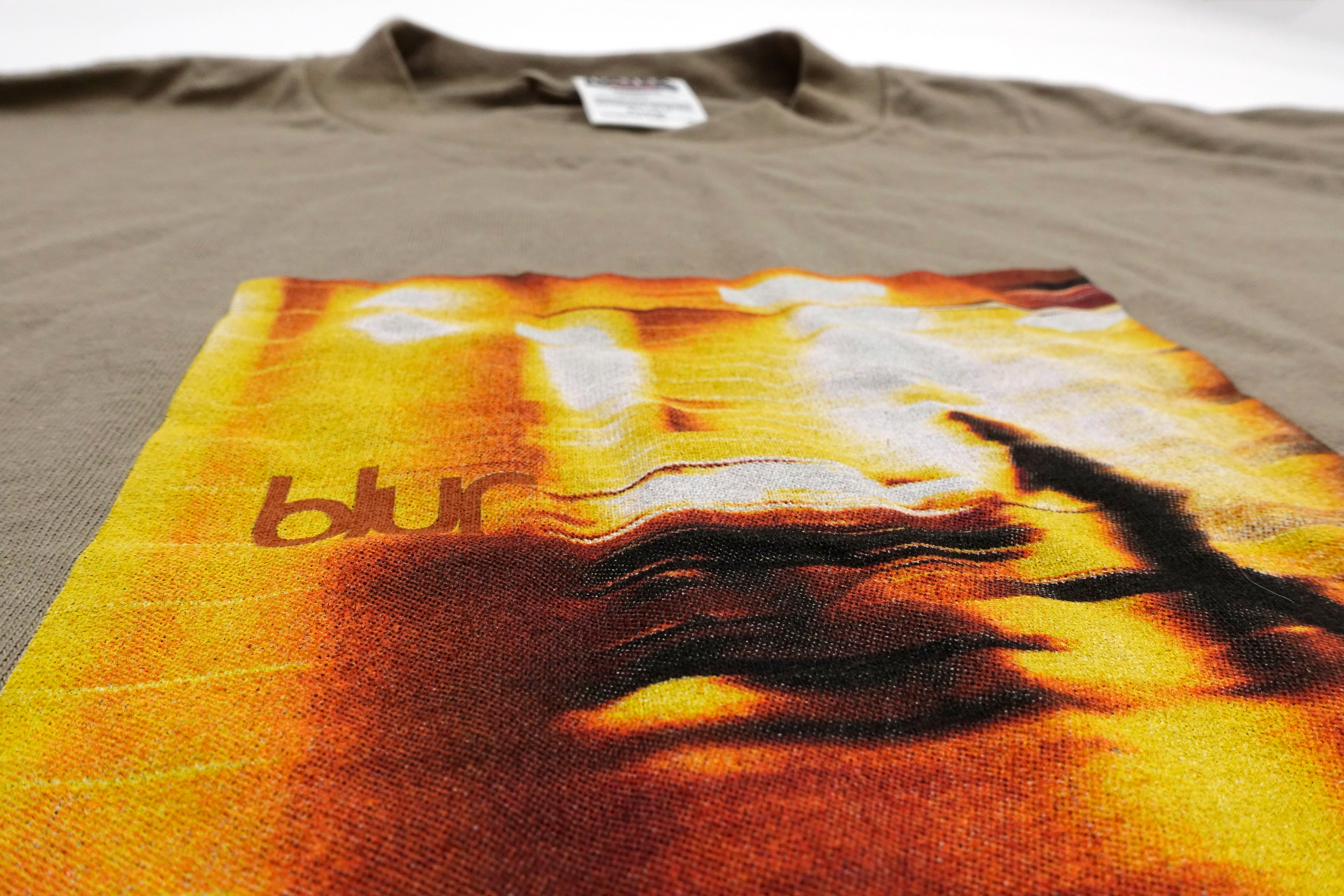 Blur ‎– Blur S/T 1997 Tour Shirt Size XL