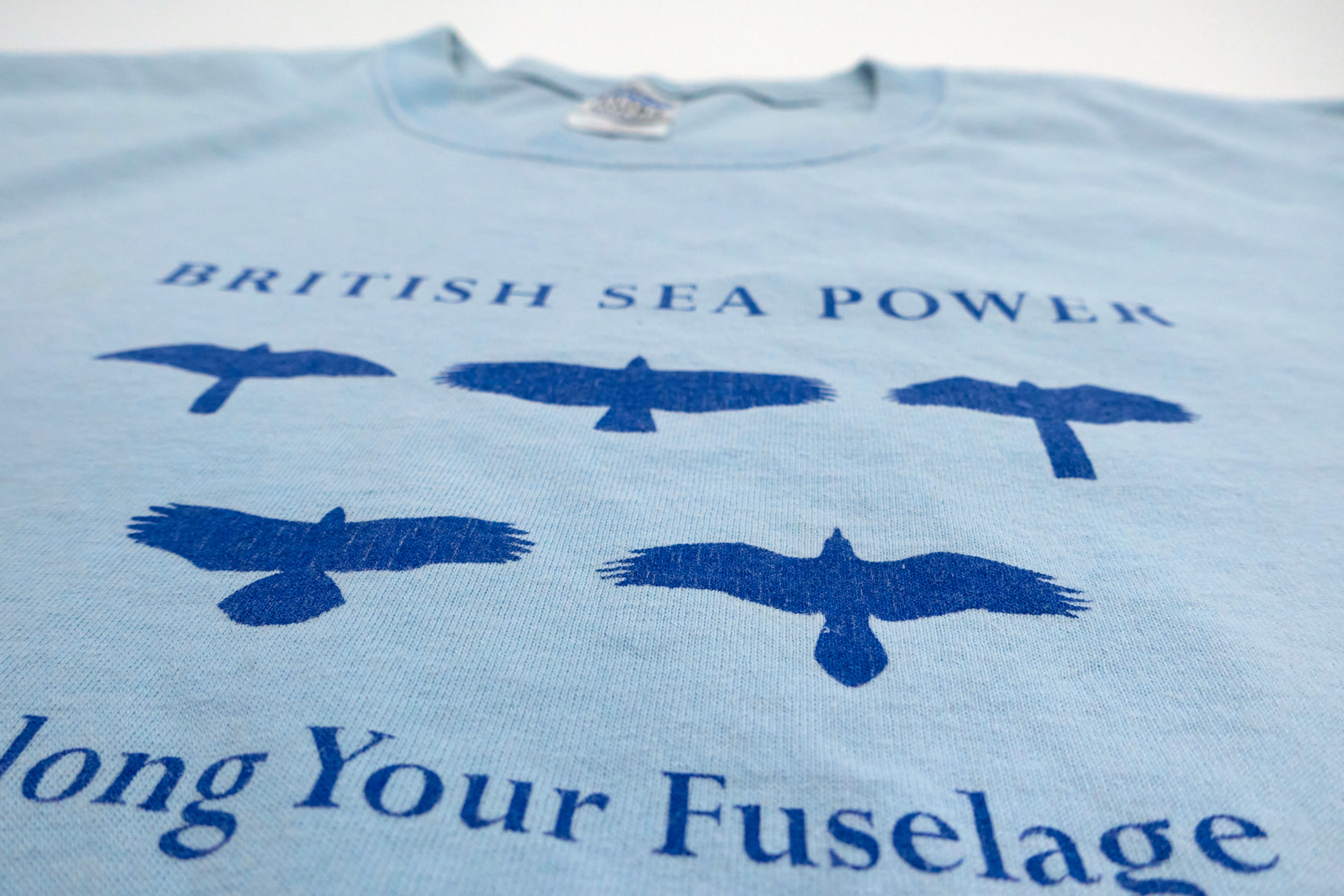 British Sea Power - Along Your Fuselage 2003 Tour Shirt Size XL