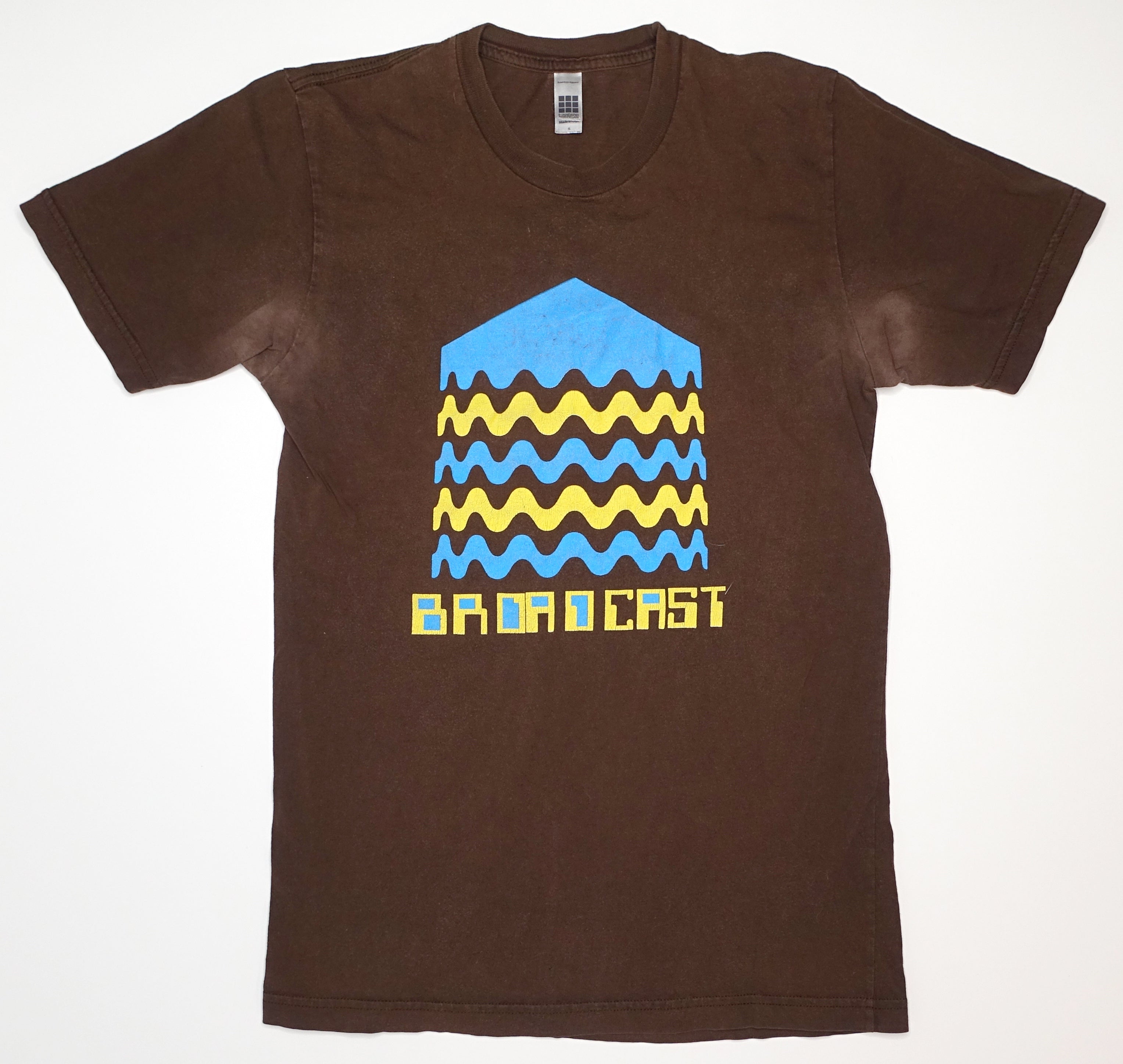 Broadcast - Wavvy Lines Tour Shirt Size Small