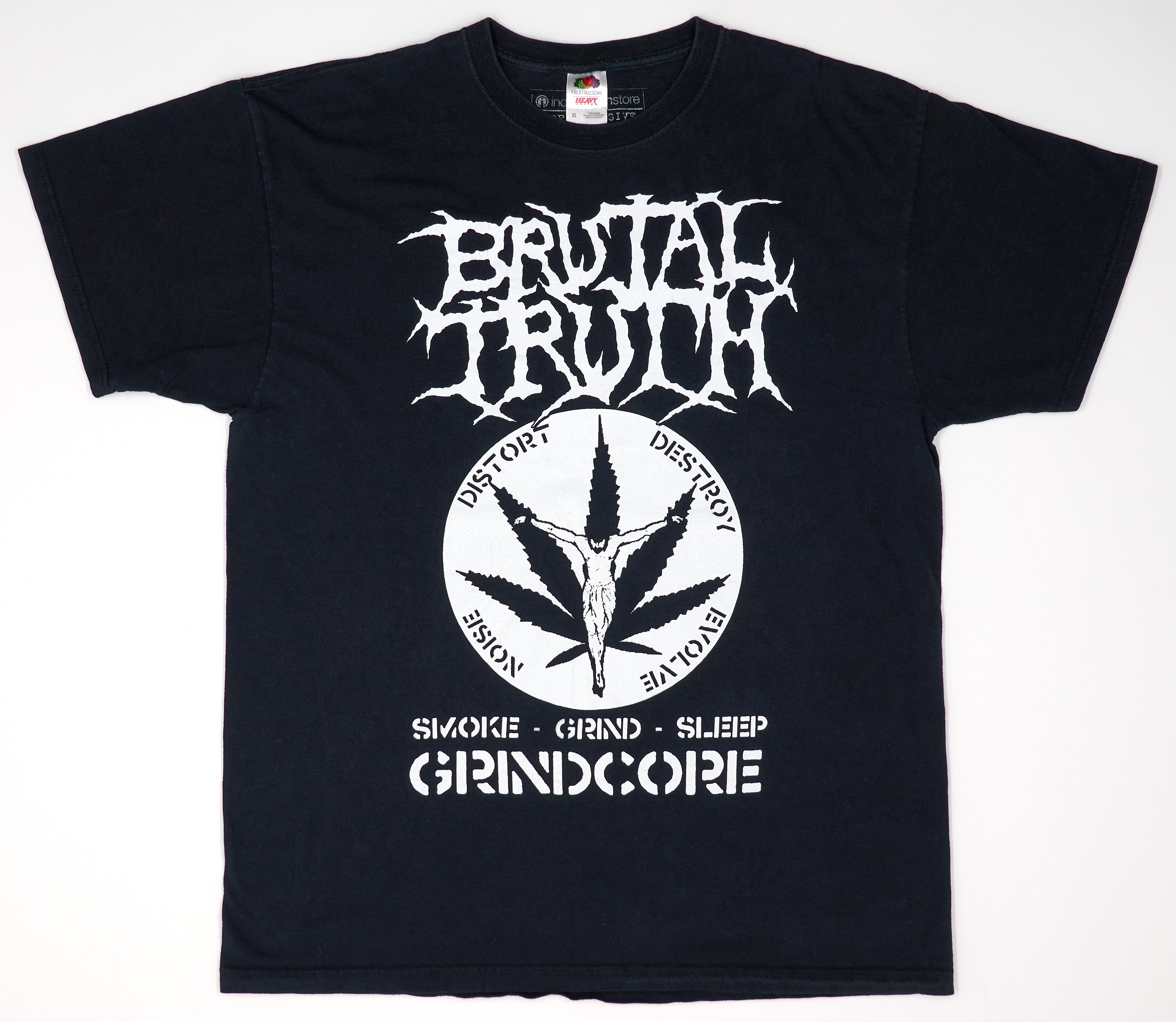 Brutal Truth – Noise Distort Destroy Evolve 2012 Tour Shirt Size XL