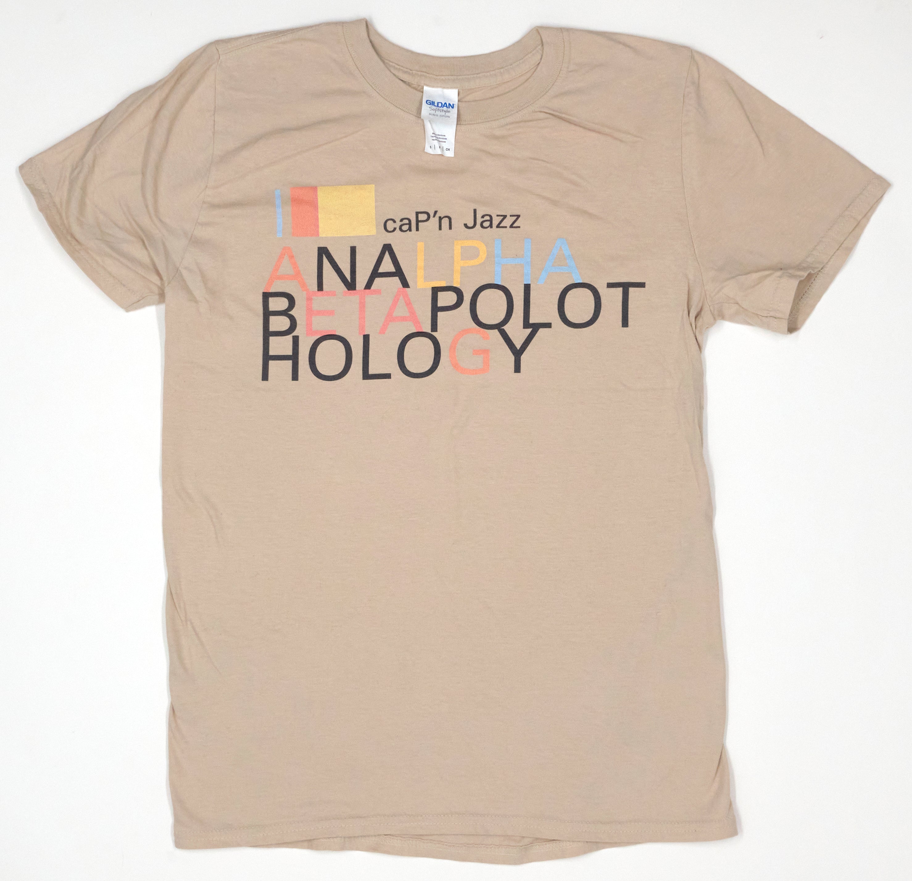 Cap 'N Jazz - Analphabetapolothology Shirt Size Small