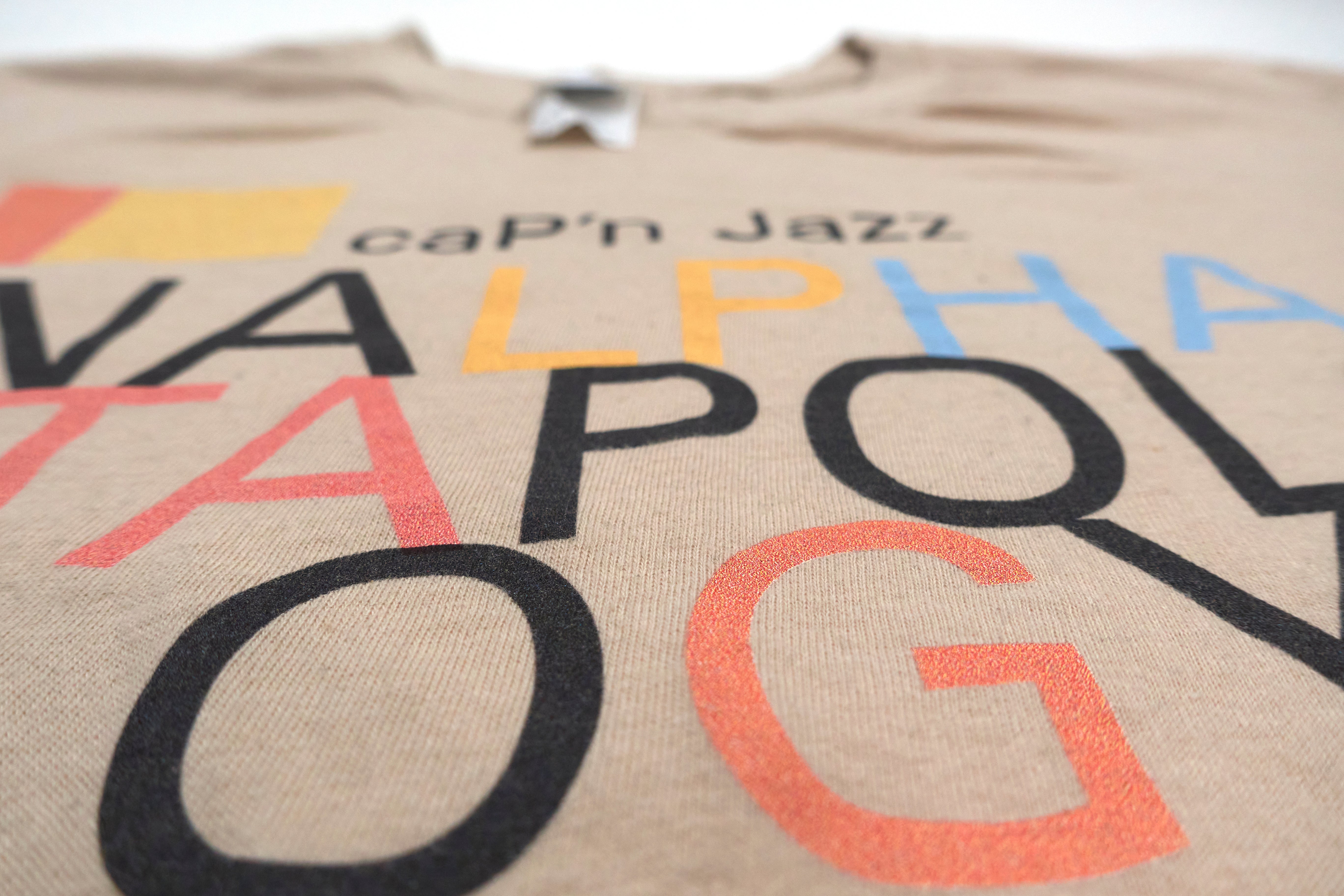 Cap 'N Jazz - Analphabetapolothology Shirt Size Small