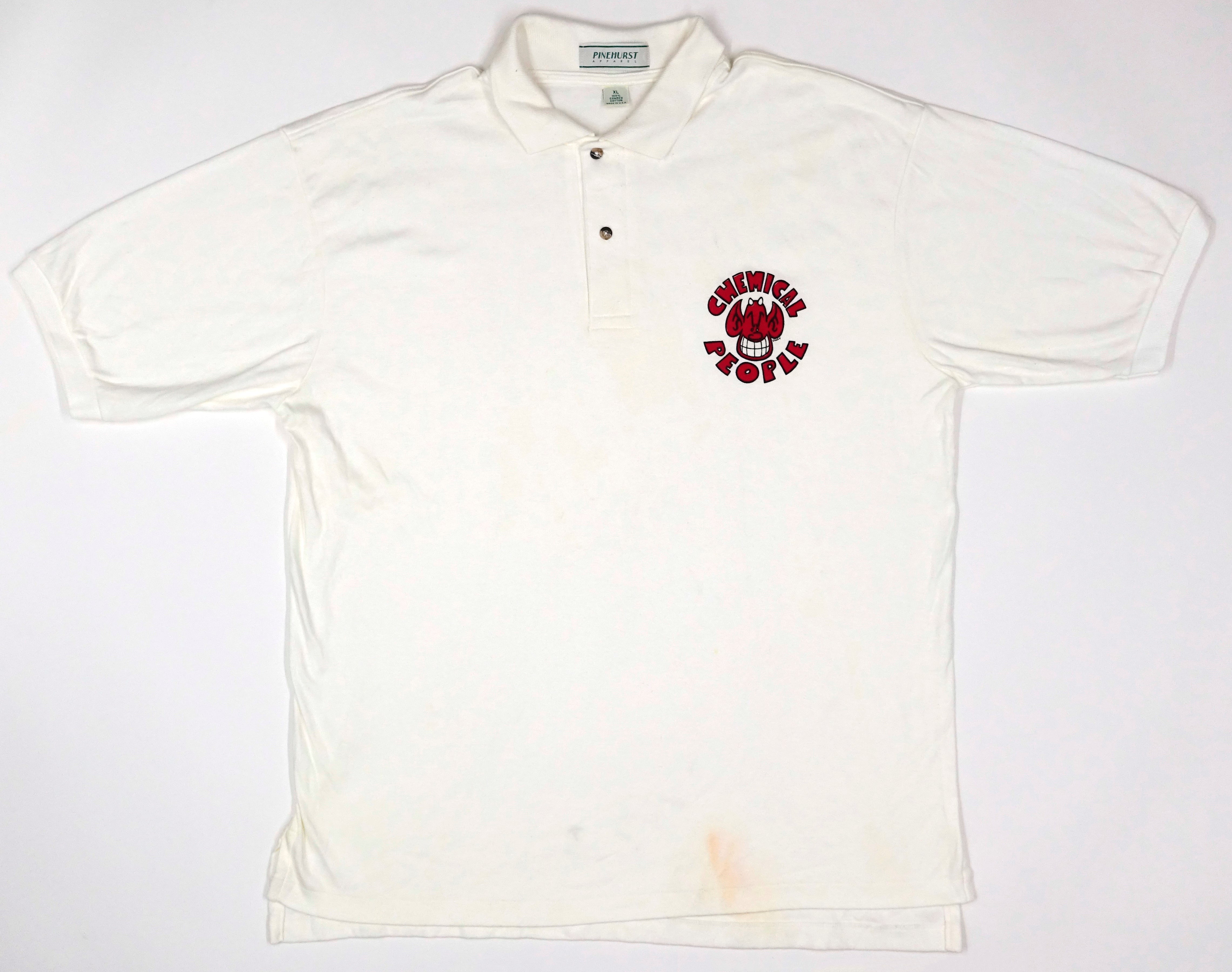 Chemical People - Horny Devil Polo Tour Shirt Size XL