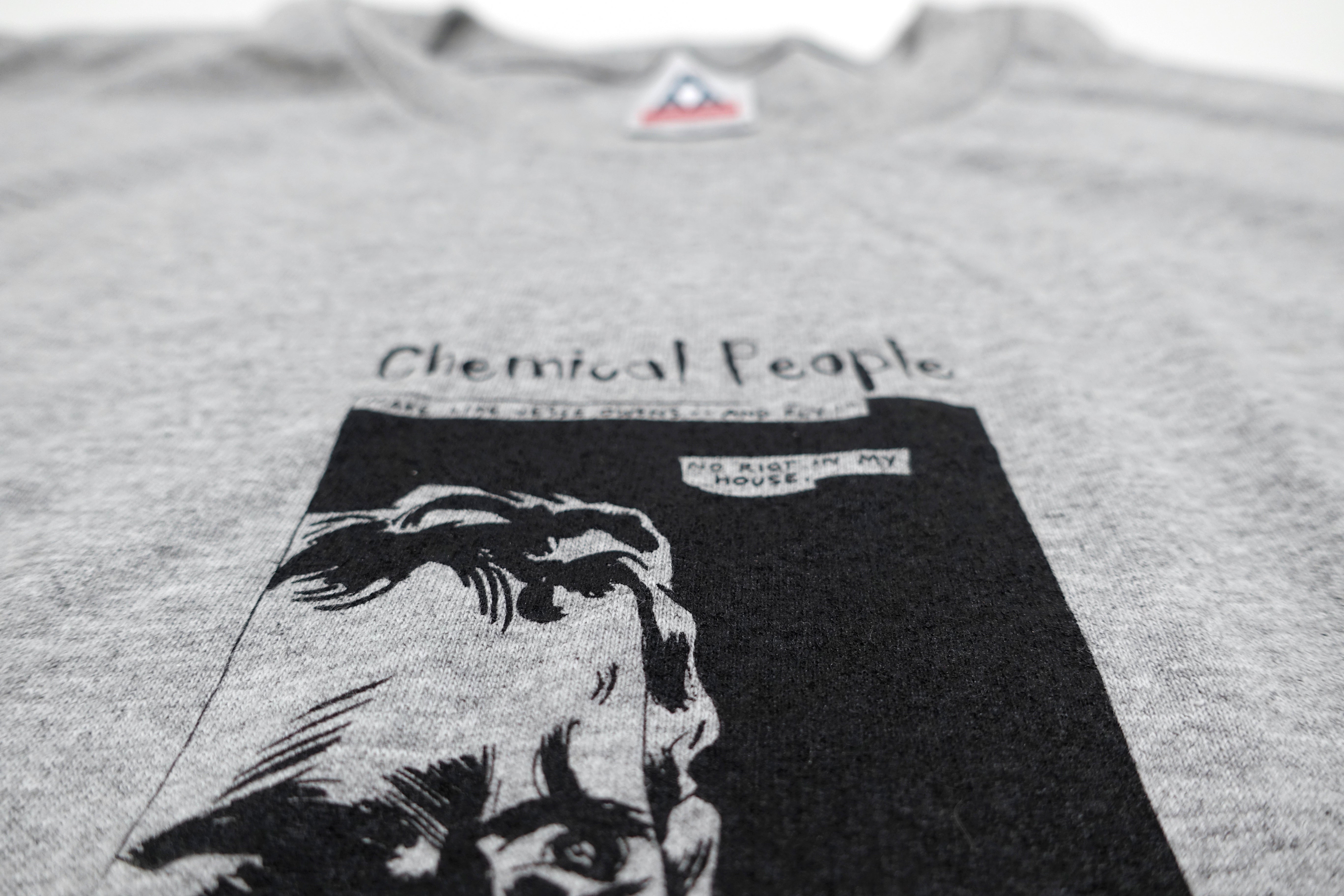 Chemical People - Make Like Jesse Owens And Fly Pettibon 90's Tour Shirt Size XL