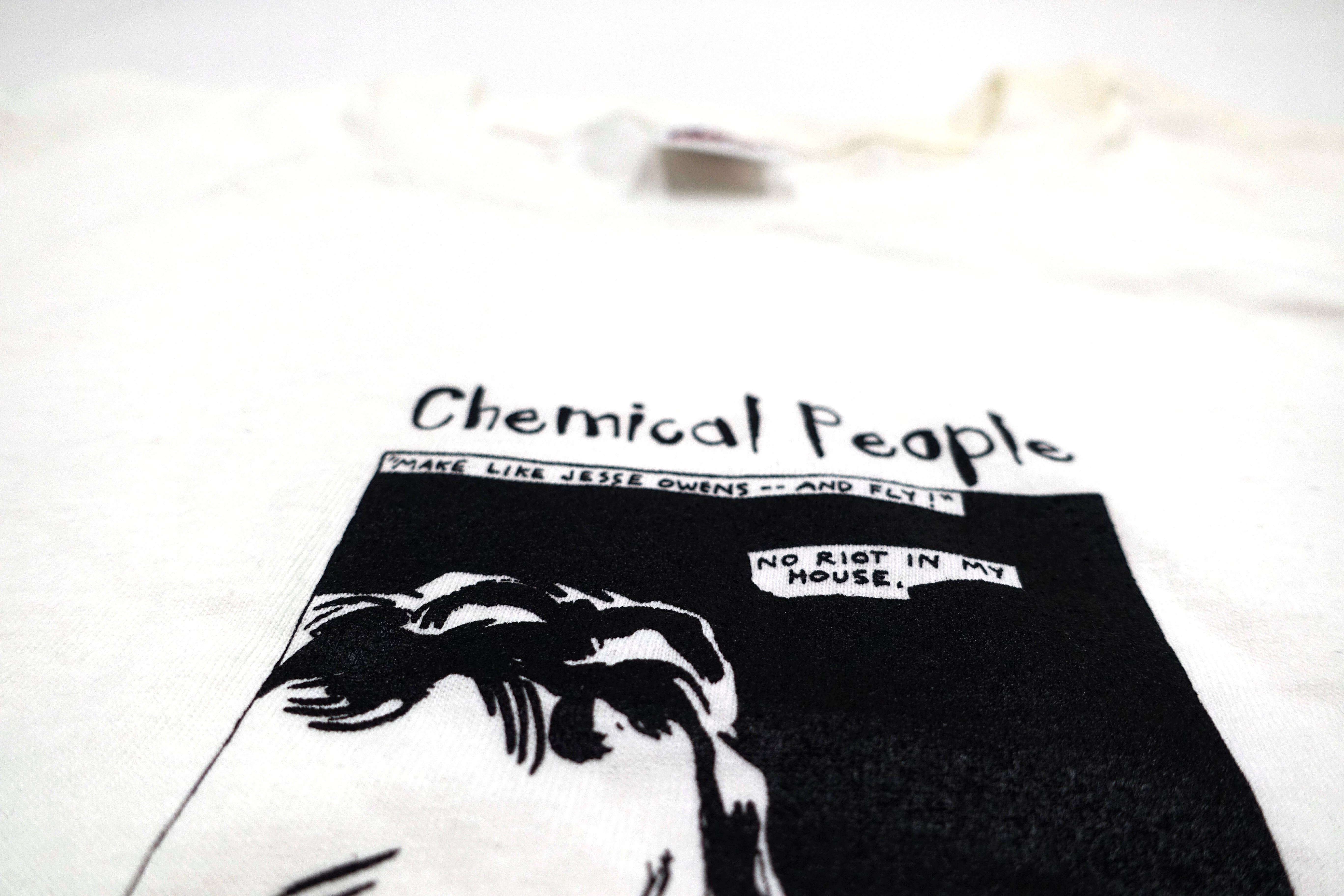 Chemical People - Make Like Jesse Owens And Fly Pettibon 90's Tour Shirt Size XL