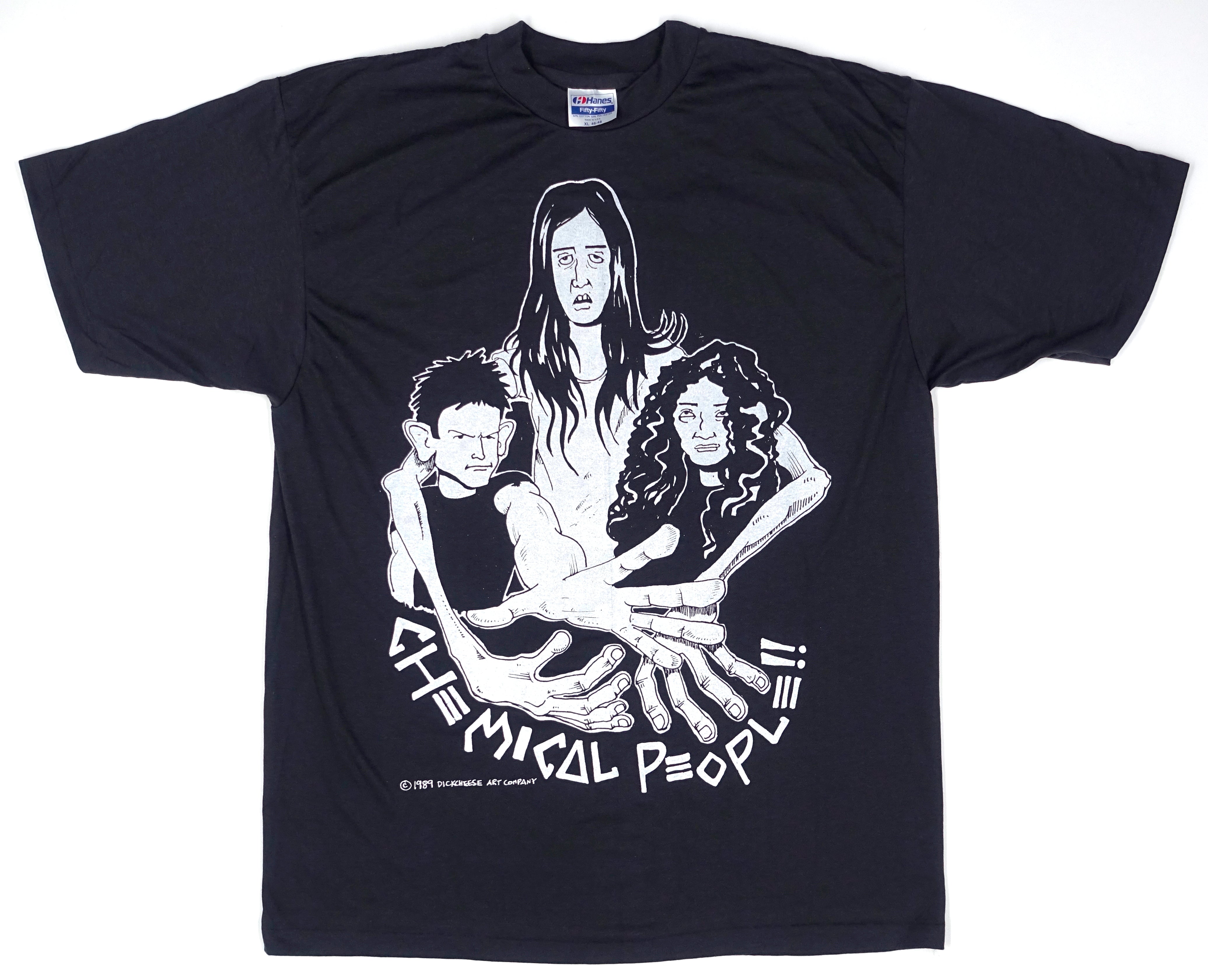 Chemical People - Singles 1990 Tour Shirt (Hanes Black) Size XL