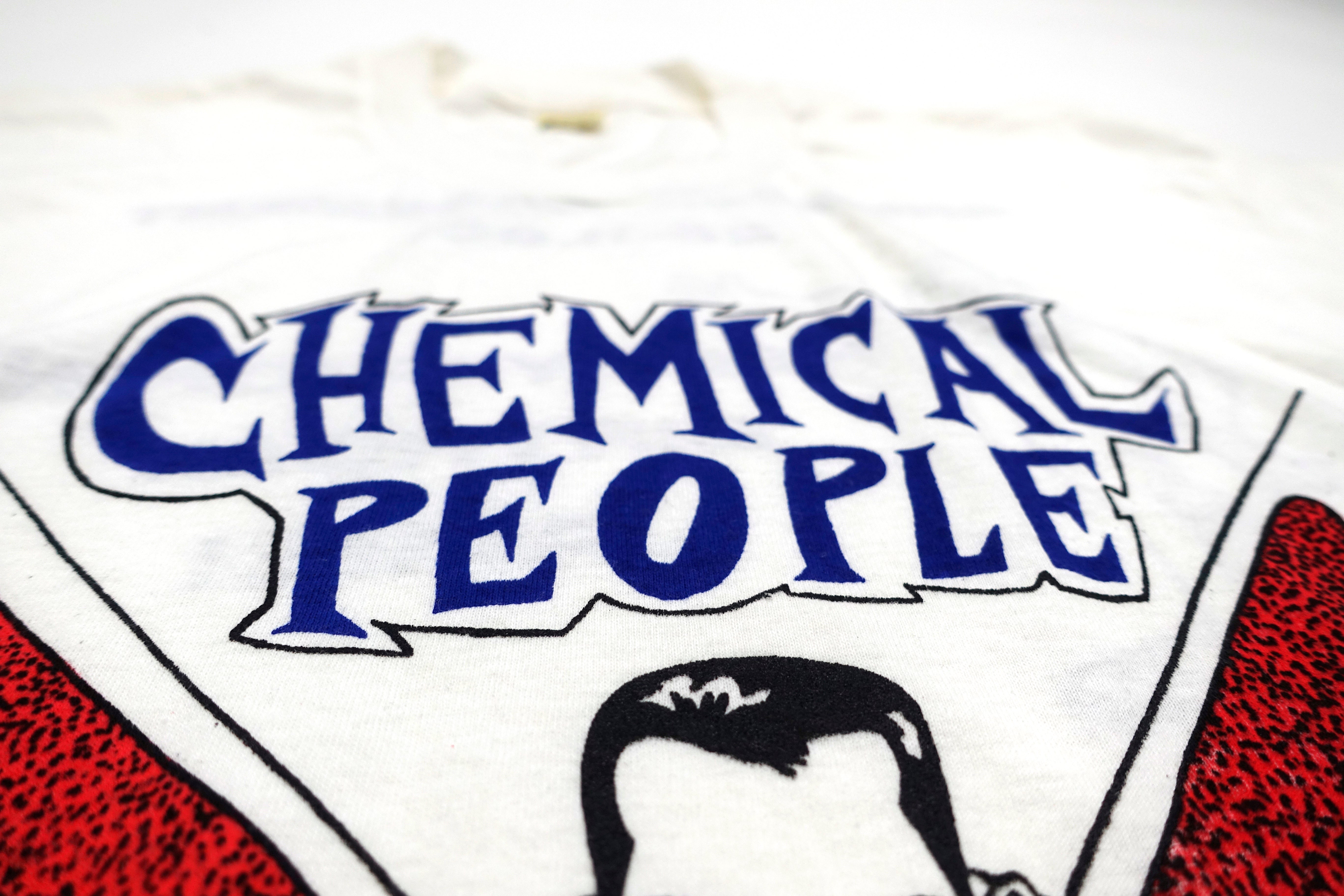 Chemical People - Winged Band Portrait 11/26/1990 Brighton Birthday Bash for Jamie Tour Shirt Size XL