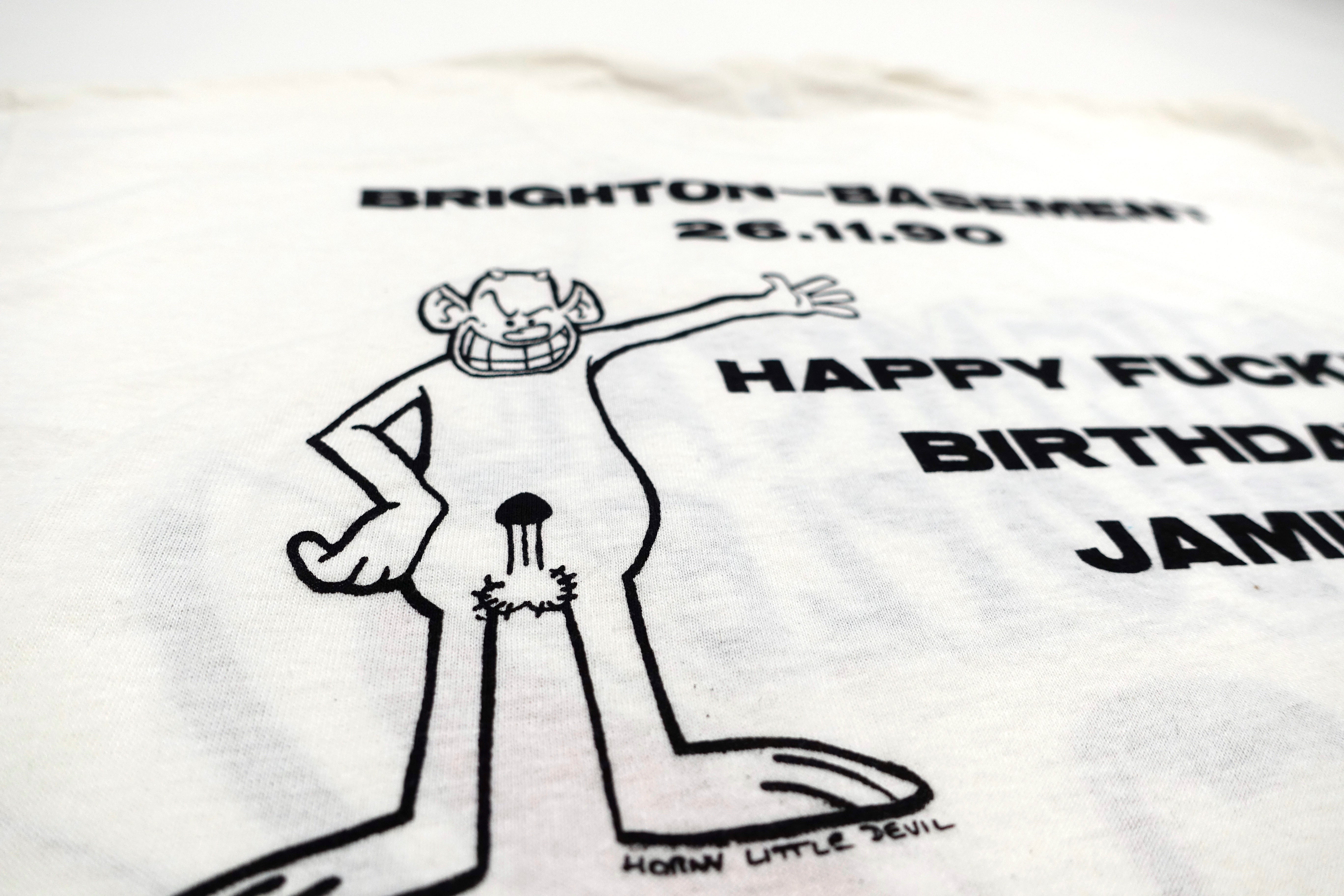 Chemical People - Winged Band Portrait 11/26/1990 Brighton Birthday Bash for Jamie Tour Shirt Size XL