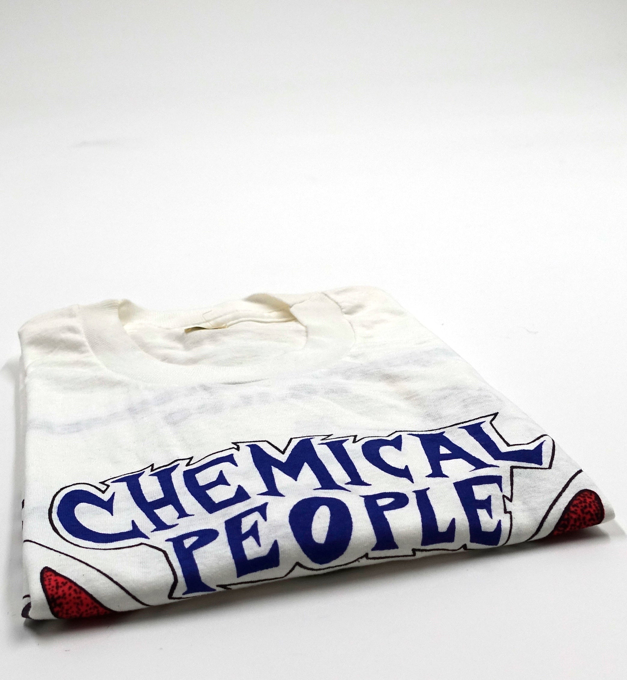 Chemical People - Winged Band Portrait 11/26/1990 Brighton Birthday Bash for Jamie Tour Shirt Size XL