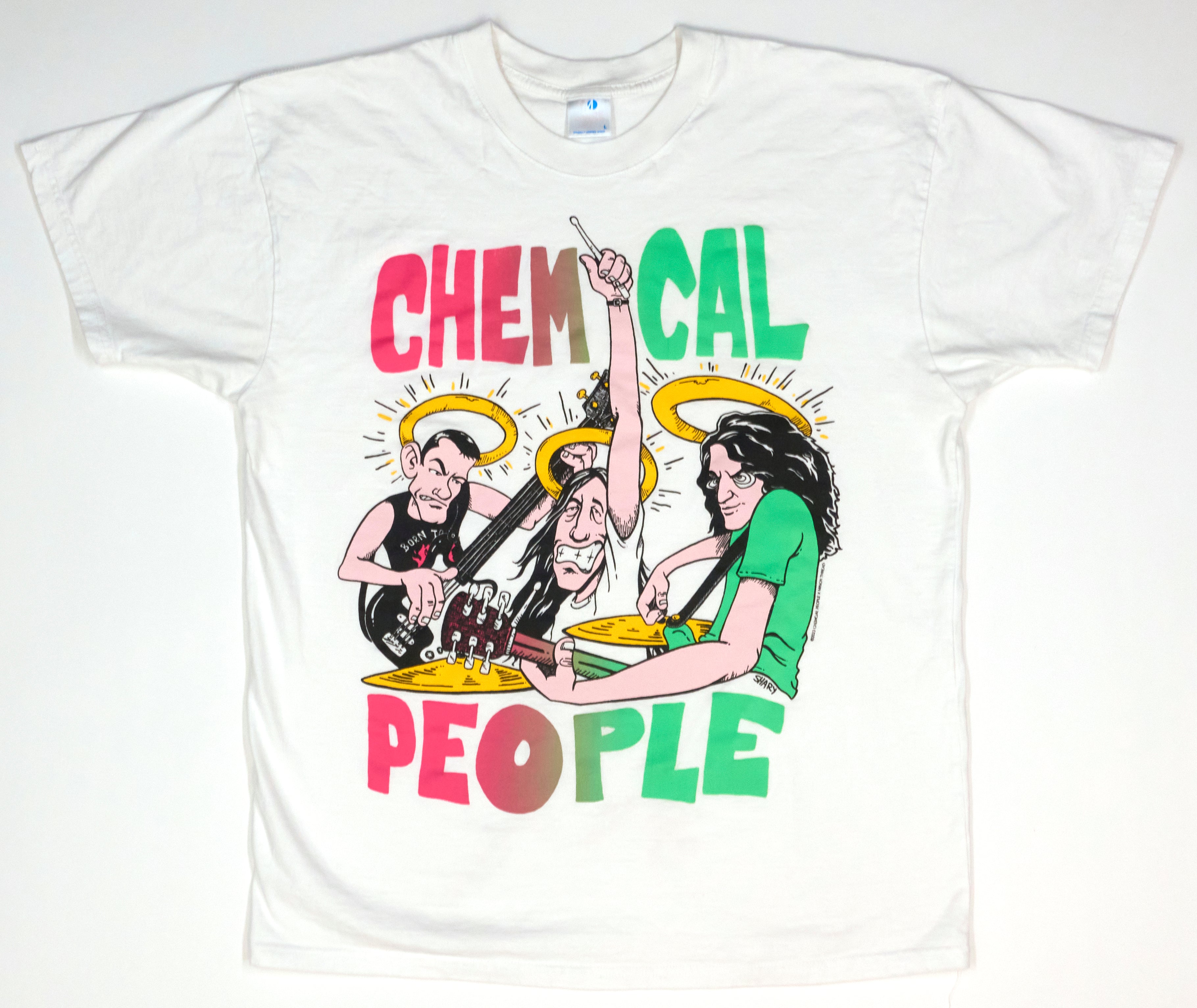Chemical People X Minor Thread LTD - Shary Live Show Shirt Size Large