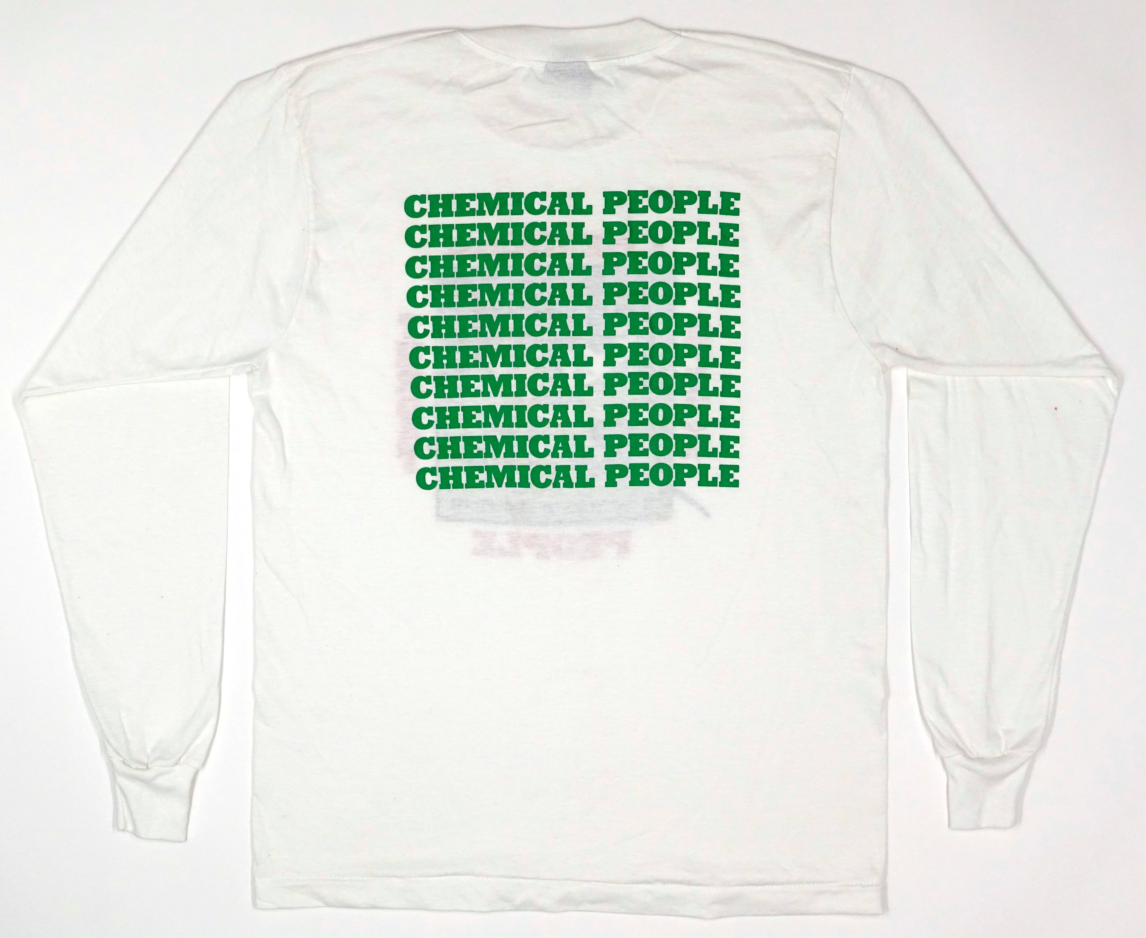 Chemical People – Black Throat 1988 Tour Long Sleeve Shirt Size Large