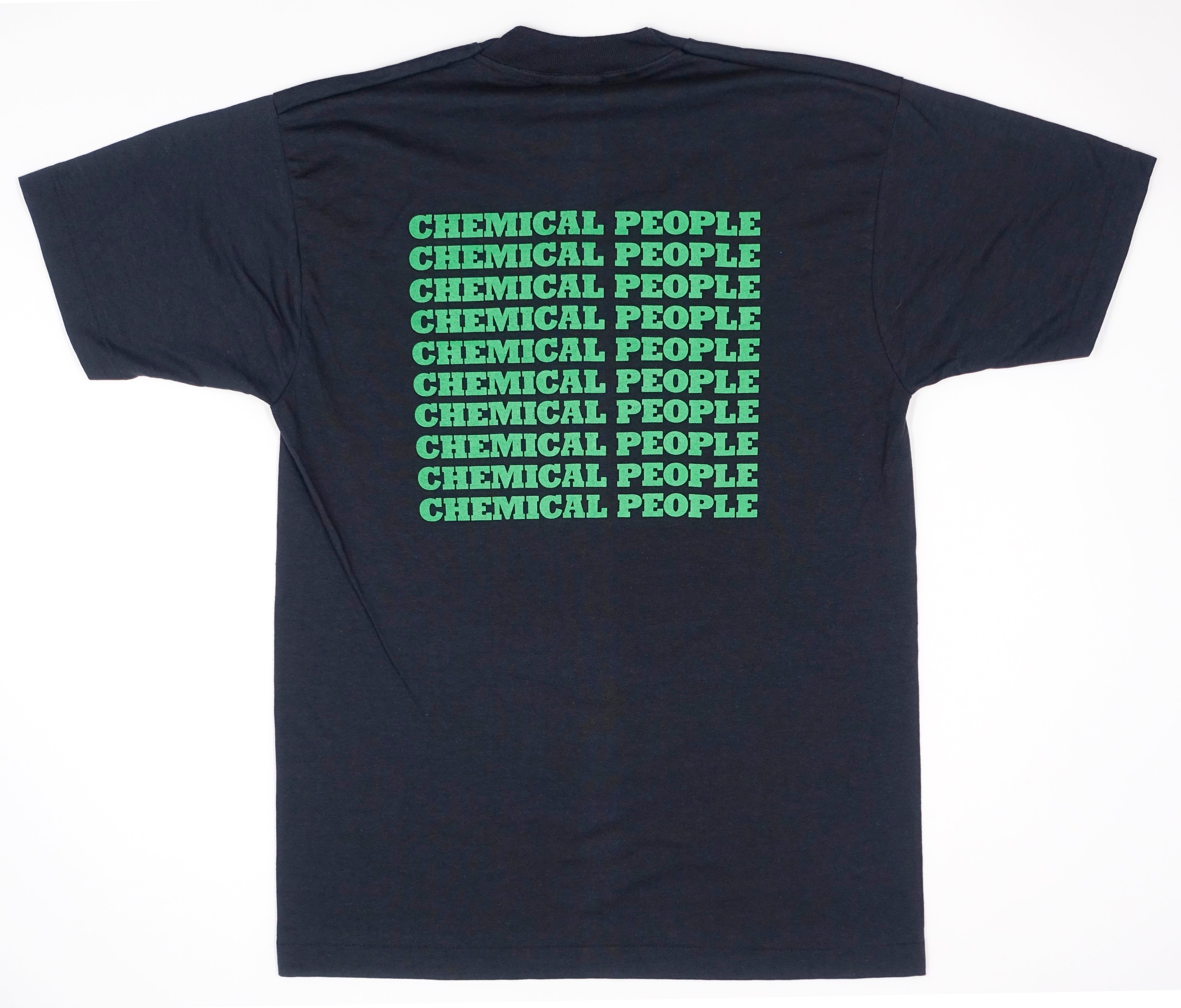 Chemical People – Black Throat 1988 Tour Shirt (Black) Size Large