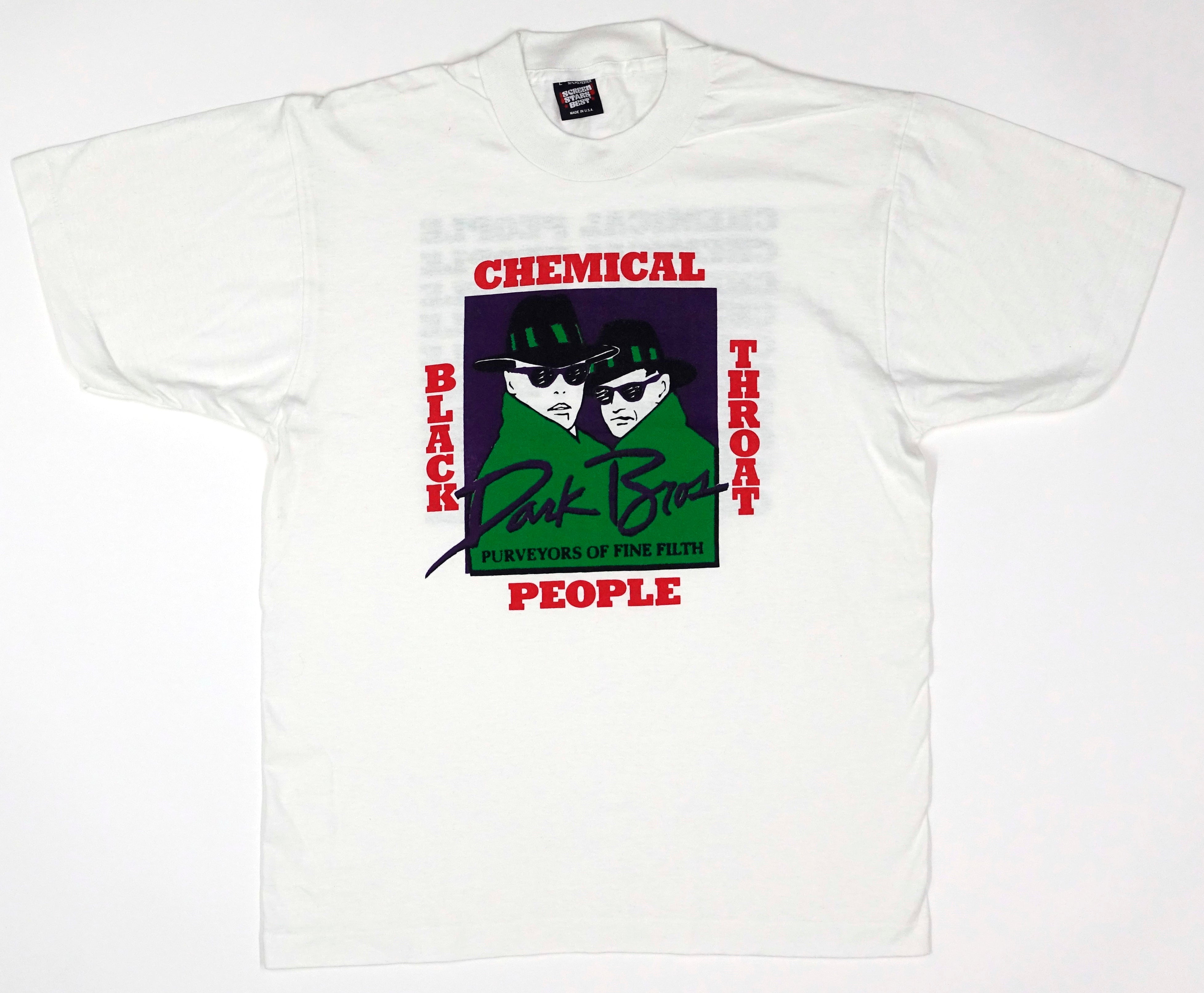 Chemical People – Black Throat 1988 Tour Shirt Size Large