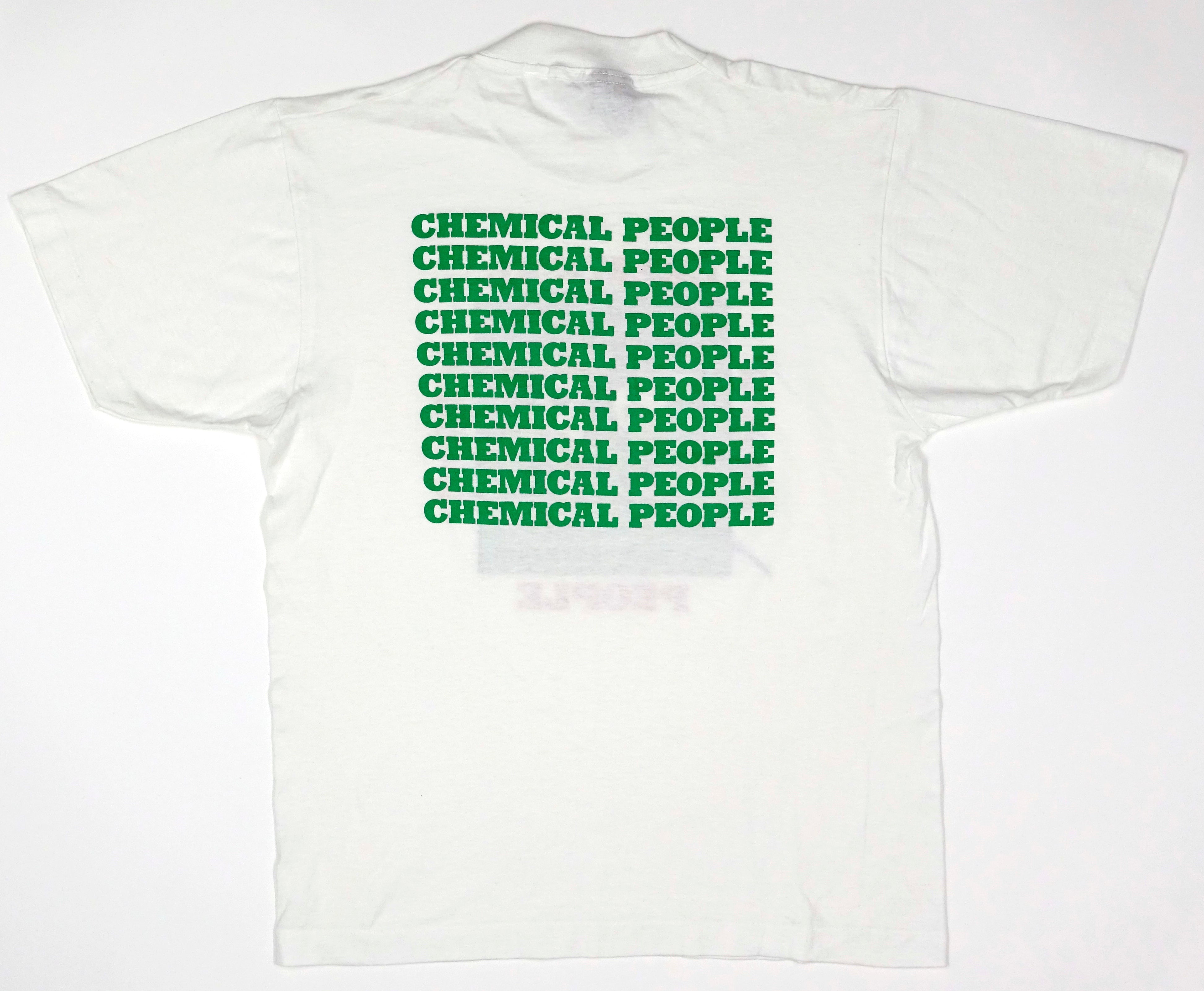 Chemical People – Black Throat 1988 Tour Shirt Size Large