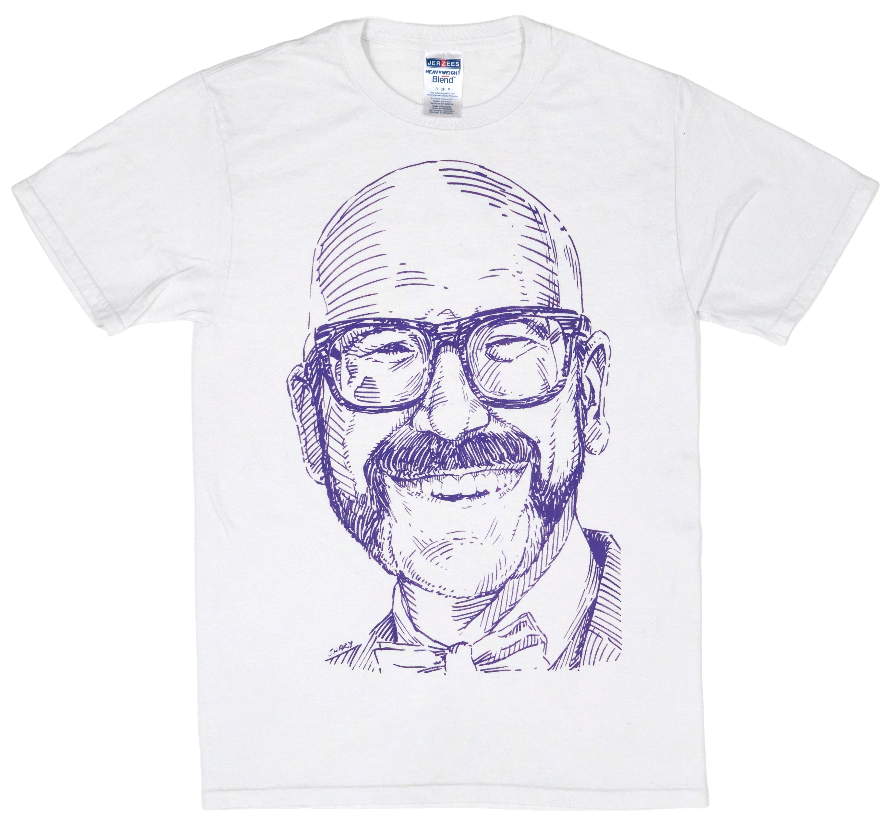 Chris Shary - Chris Shary Sharpie Self Portrait (Screen Printed by me) Shirt Size Small