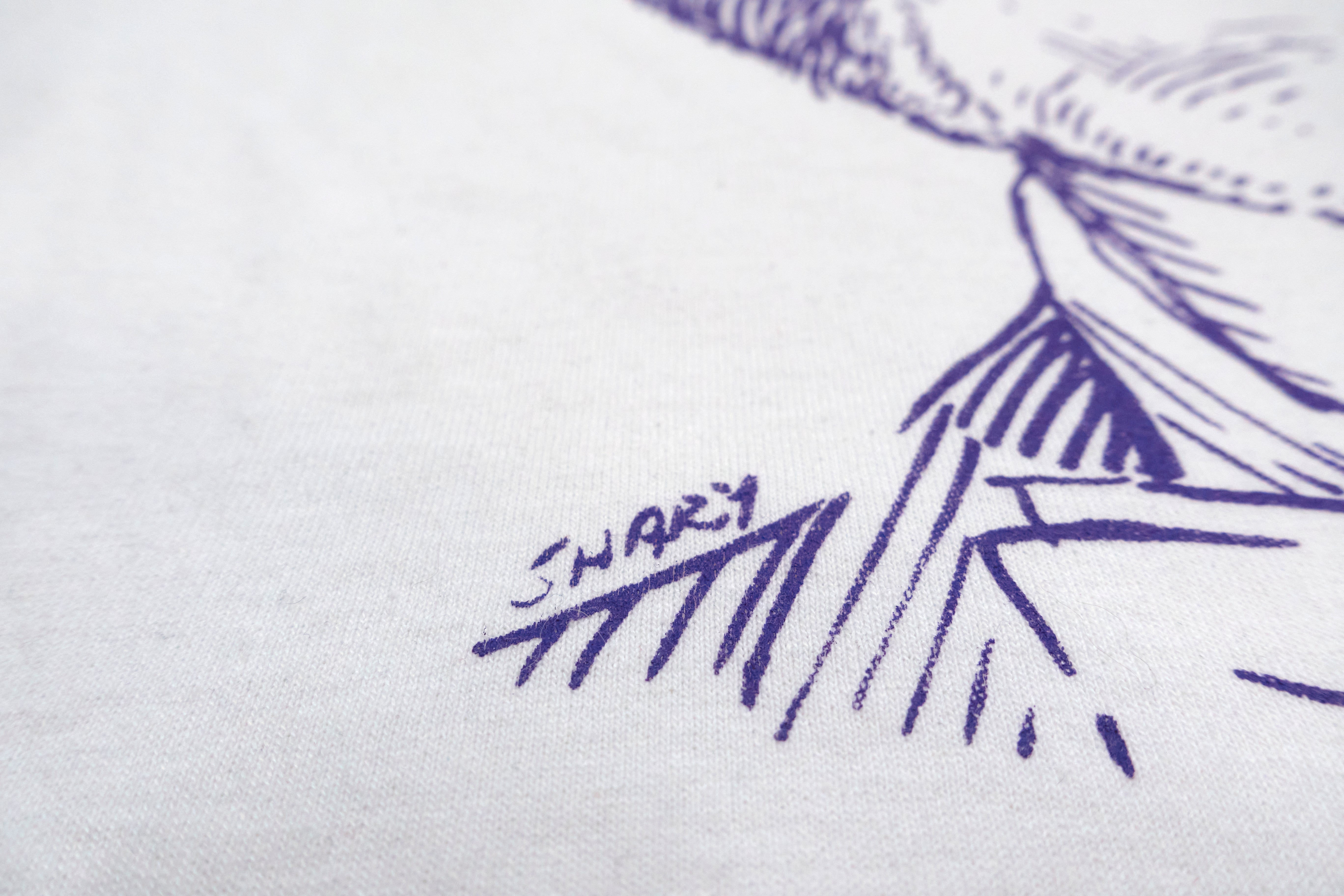 Chris Shary - Chris Shary Sharpie Self Portrait (Screen Printed by me) Shirt Size Small