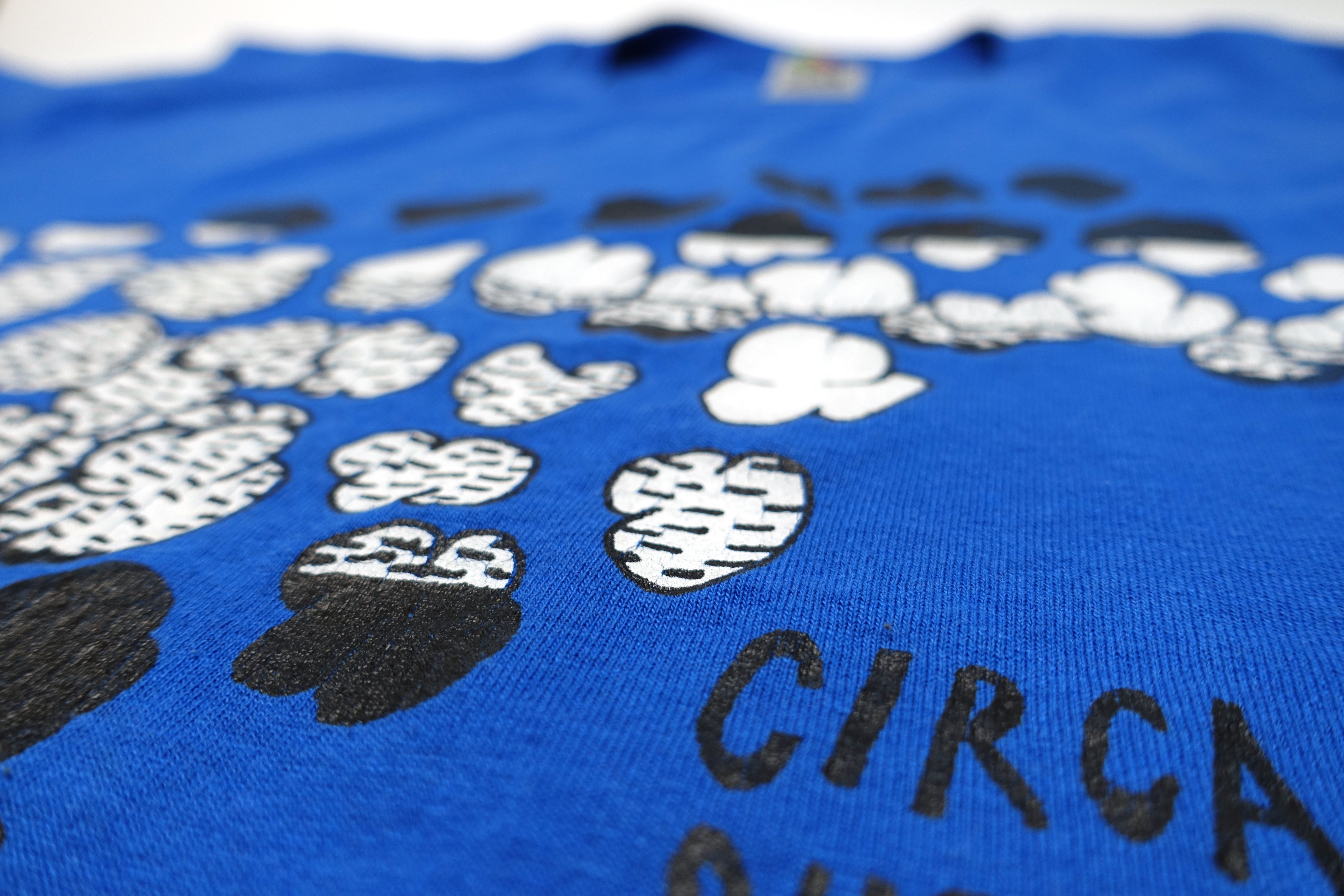 Circa Survive - Puffy Clouds / Blue Sky Noise 2010 Tour Shirt Size Large