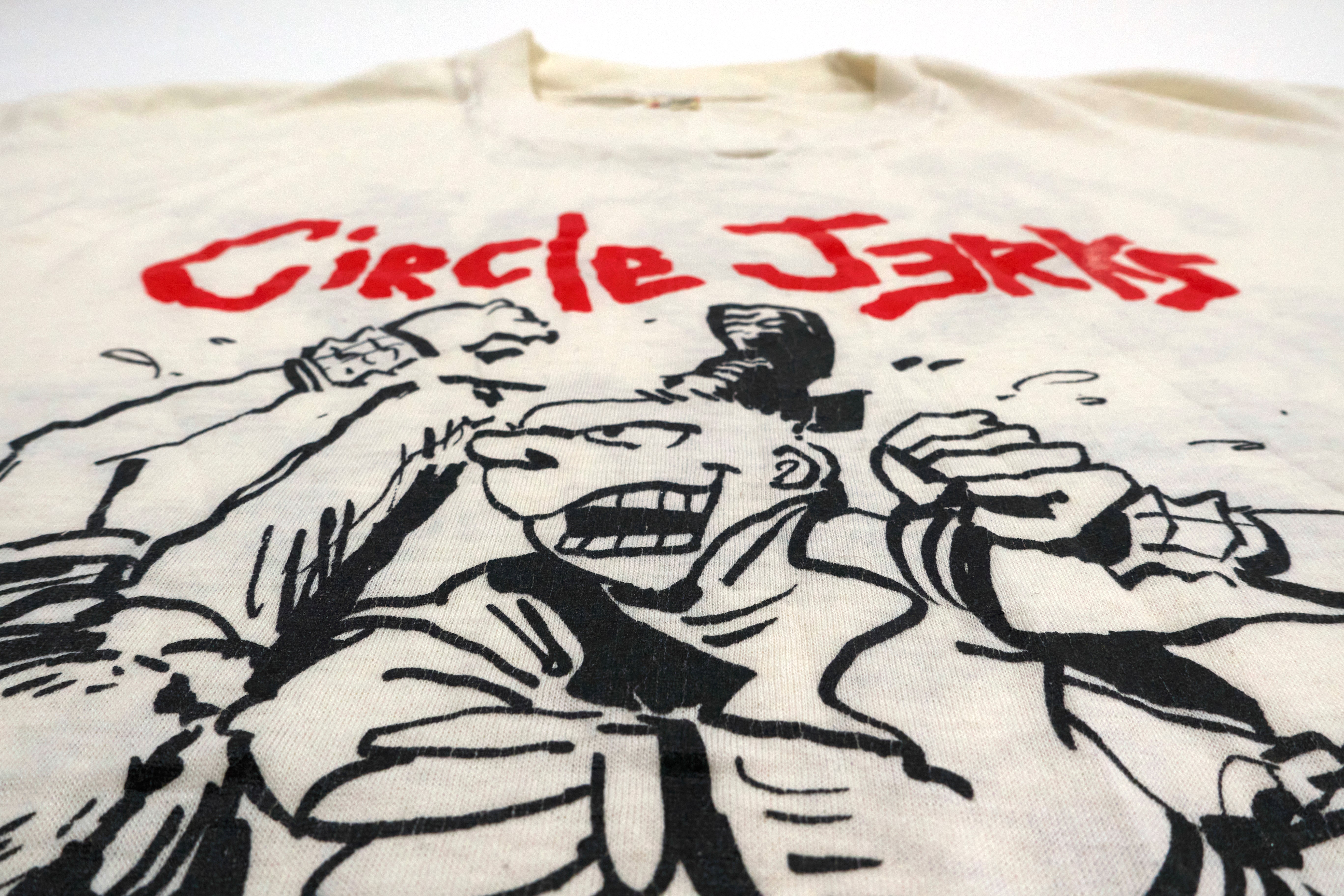 Circle Jerks - 2/C Mosh Pit by Shawn Kerri 80's Tour Shirt Size XL