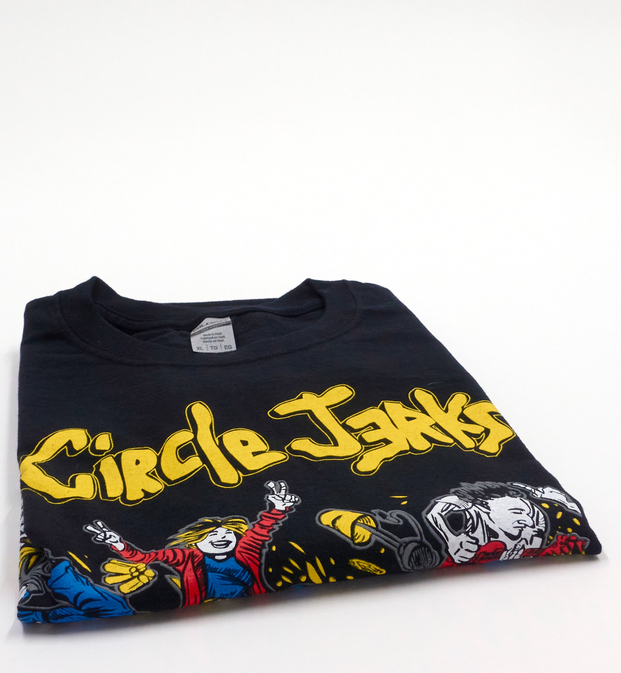 Circle Jerks - Brian Wallaby Mosh Pit 2012 Shirt Size XL