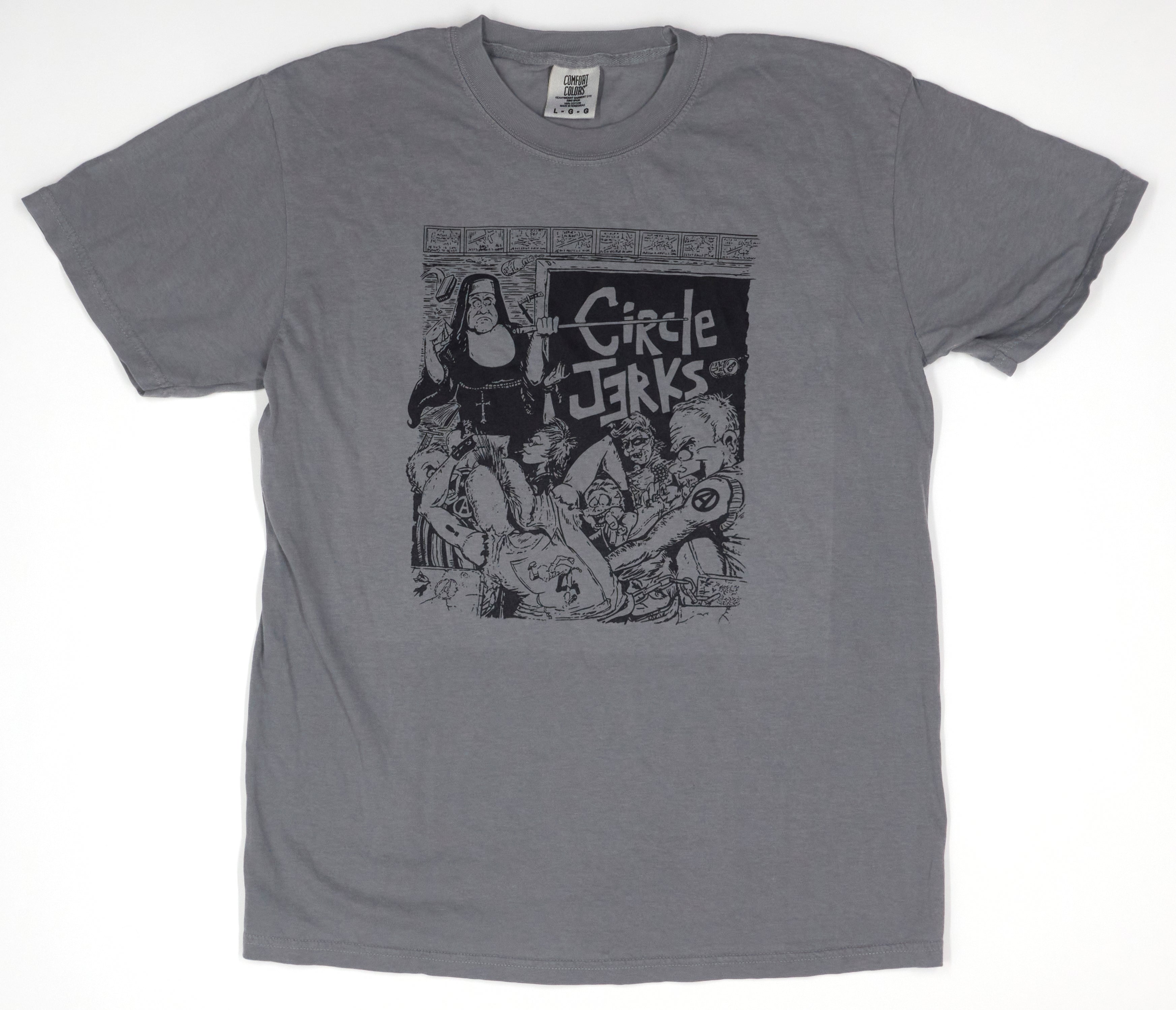 Circle Jerks - Classroom Chaos by Shawn Kerri 2023 Tour Shirt Size Large