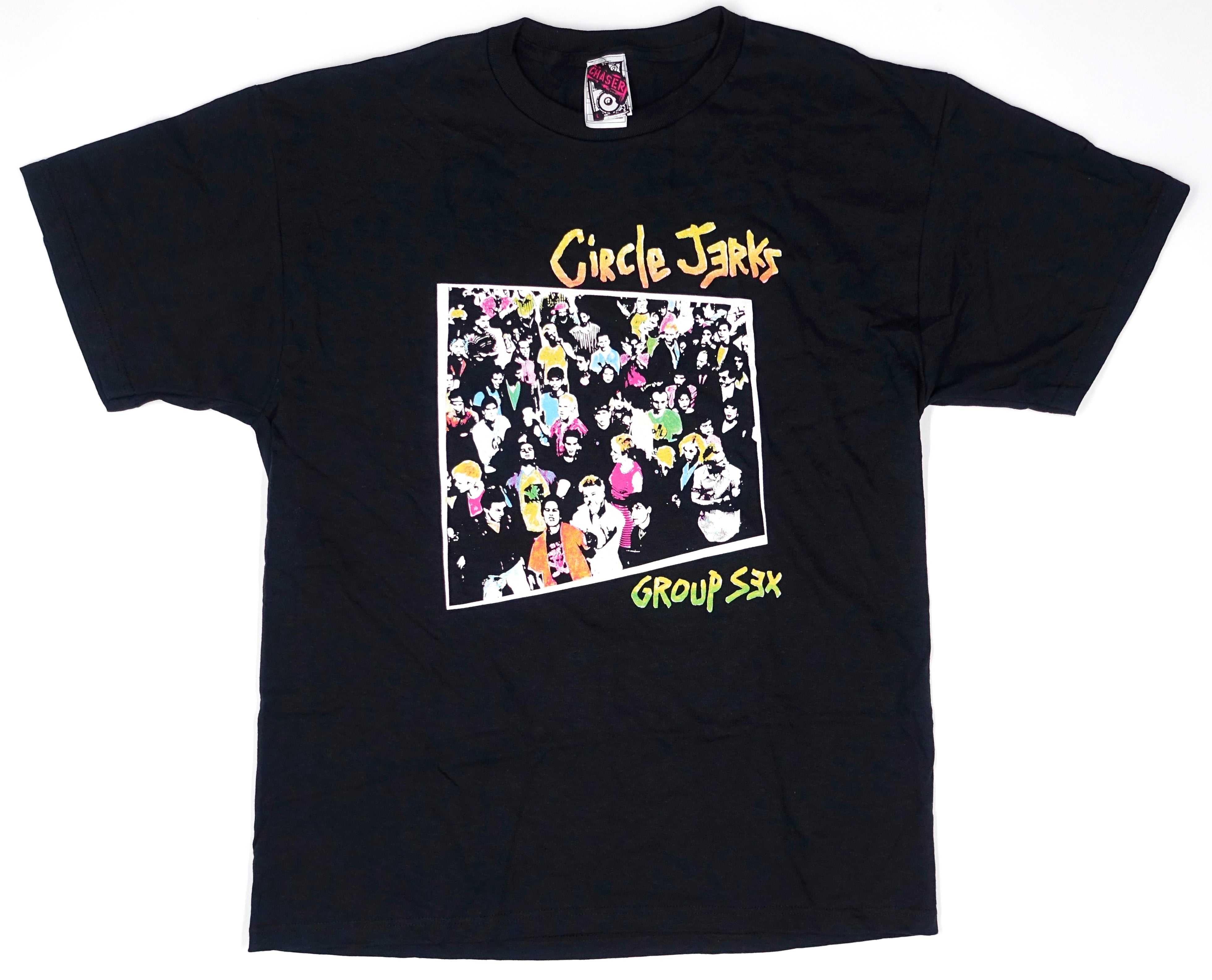 Circle Jerks - Group Sex 00's Chaser Brand Shirt Size Large