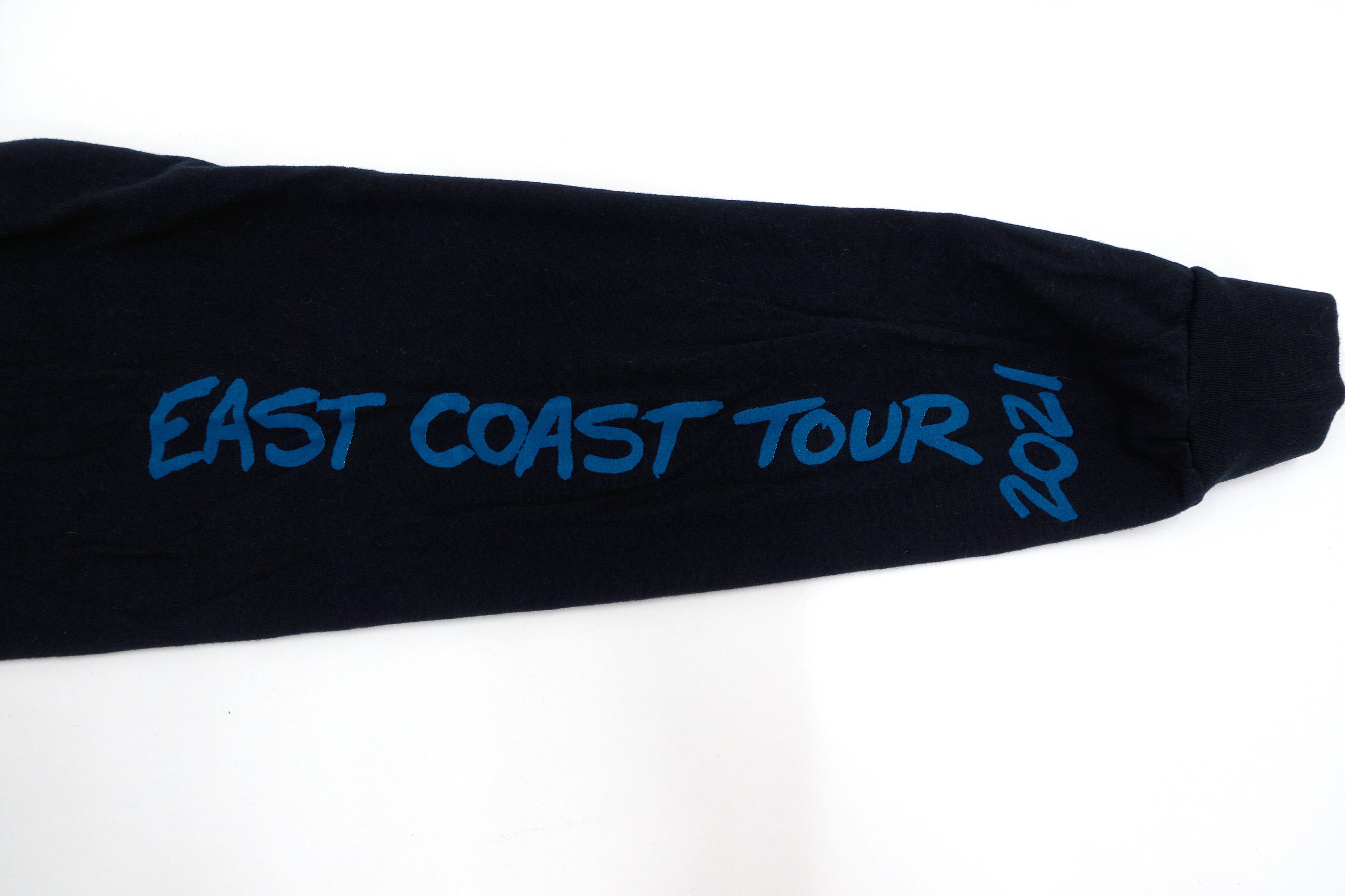 Circle Jerks • Municipal Waste • Negative Approach - East Coast 2021 Long Sleeve Tour Shirt Size Large