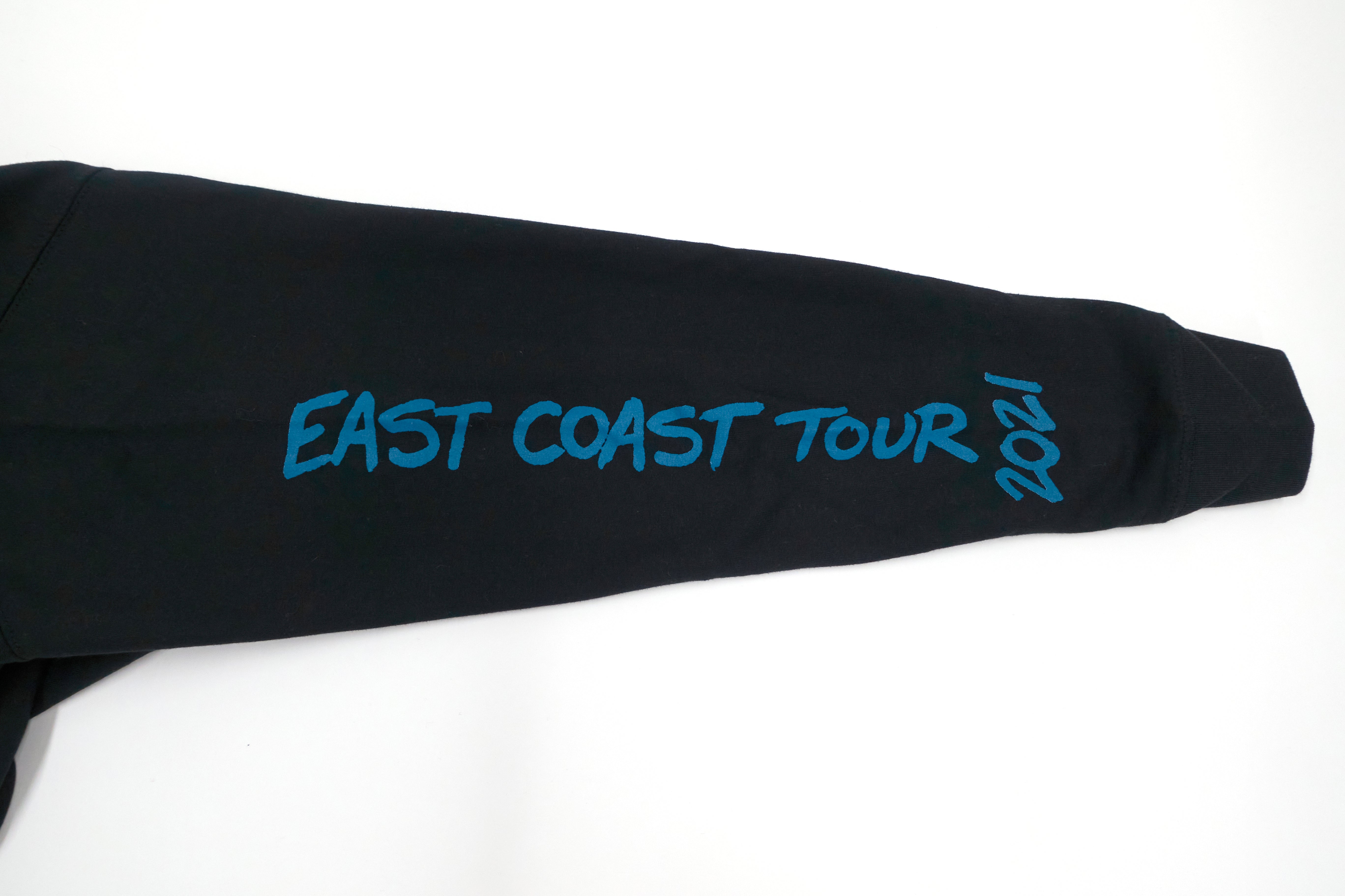 Circle Jerks / Negative Approach / Municipal Waste - East Coast Tour Mosh Man 2021 Tour Hooded Sweat Shirt Size Large