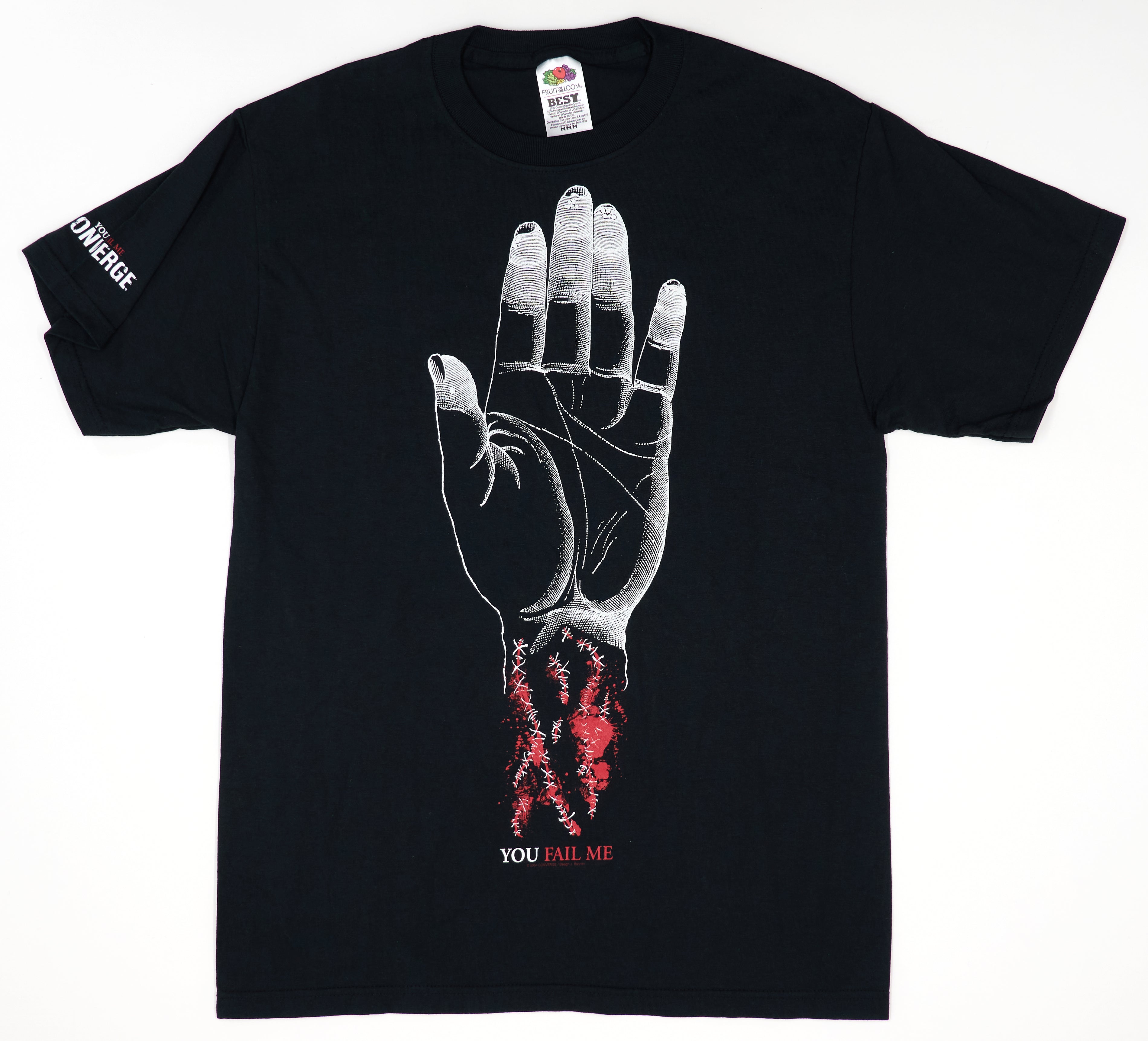 Converge - You Fail Me 2004 Tour Shirt Size Medium