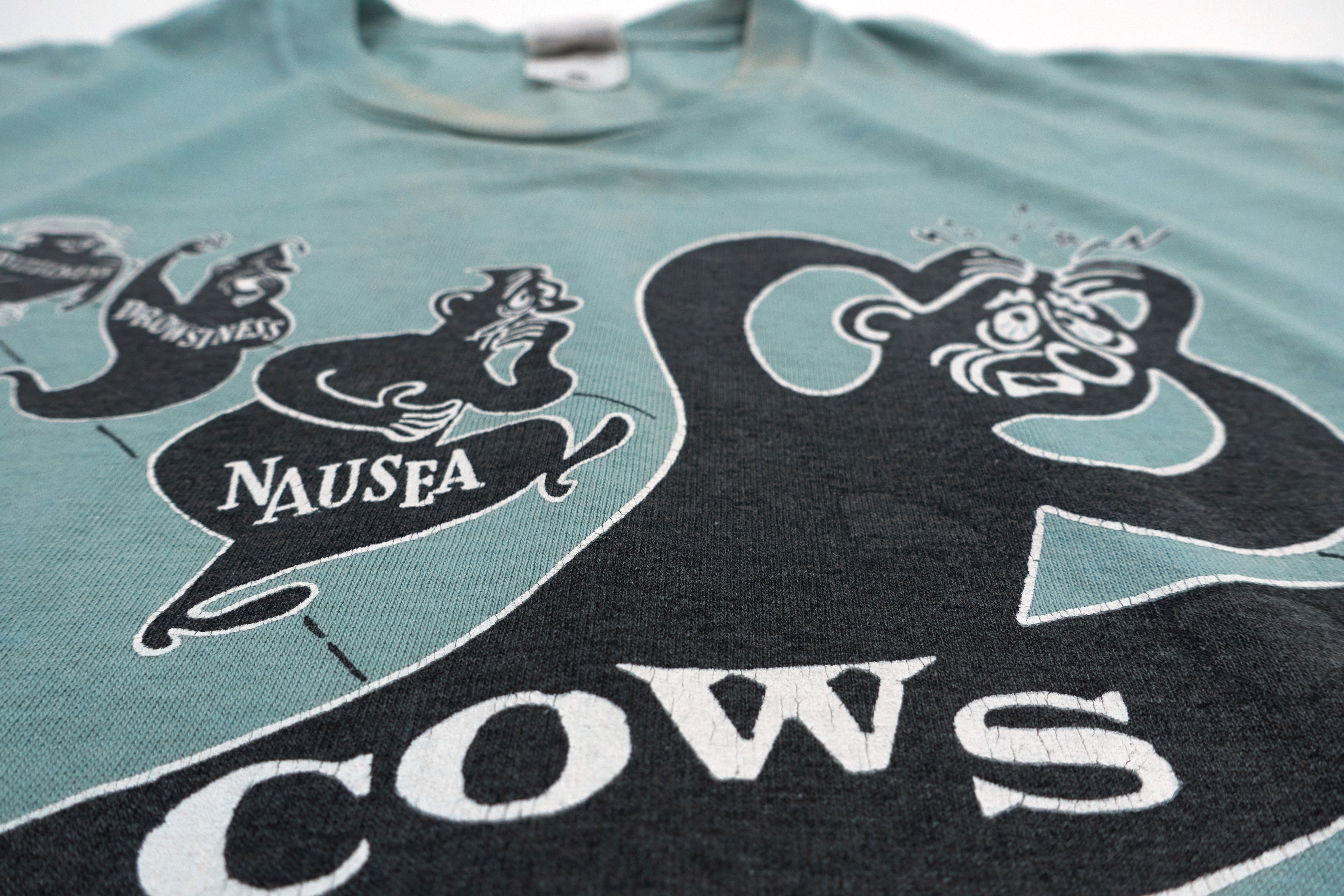 Cows - Dizziness, Drowsiness, Nausea 90's Tour Shirt Size XL