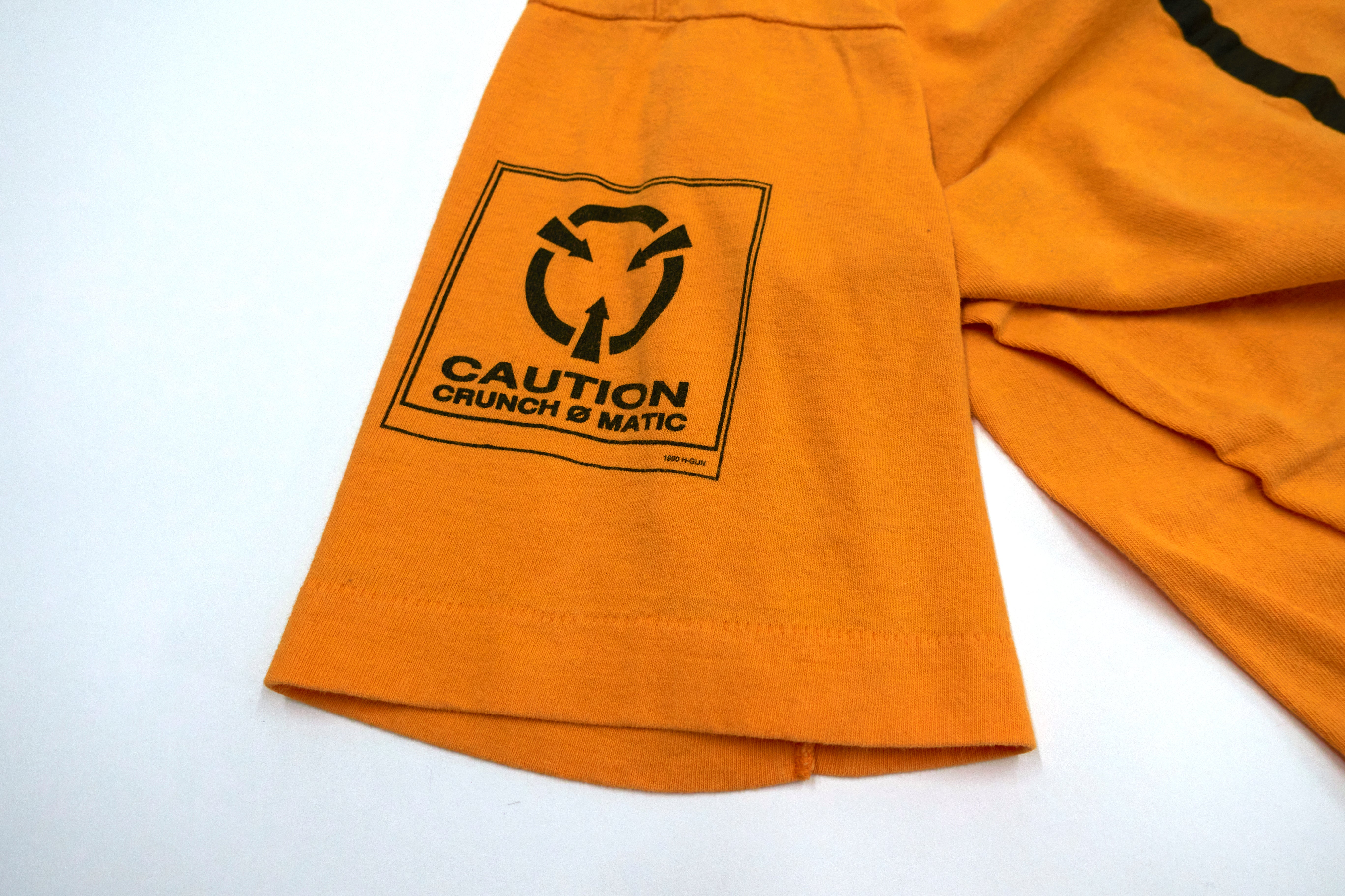 Crunch-Ø-Matic Caution Do Not Play 1991 Tour Shirt Size XL