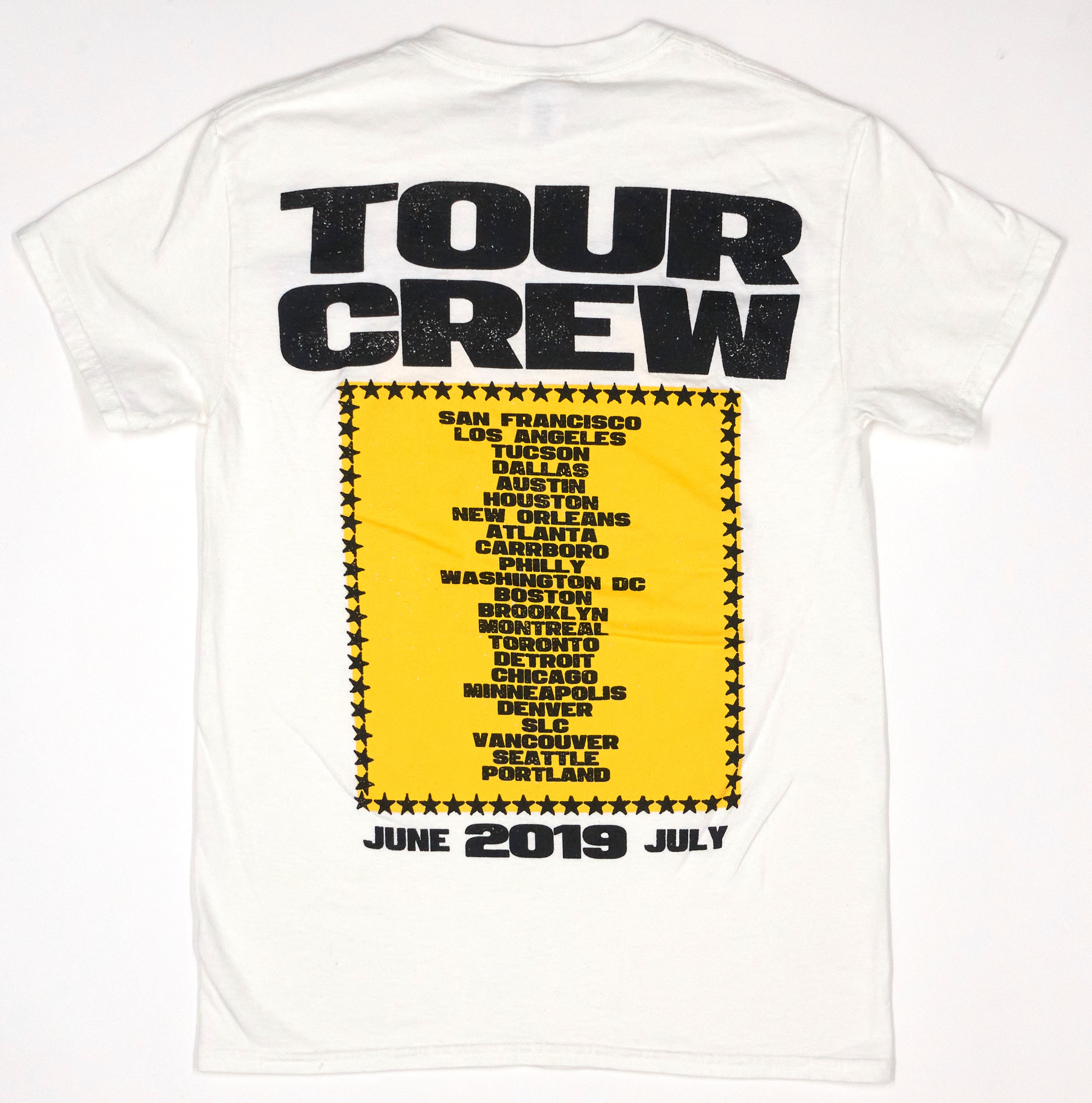 Culture Abuse - Bay Dream June / July 2019 Tour Shirt Size Small