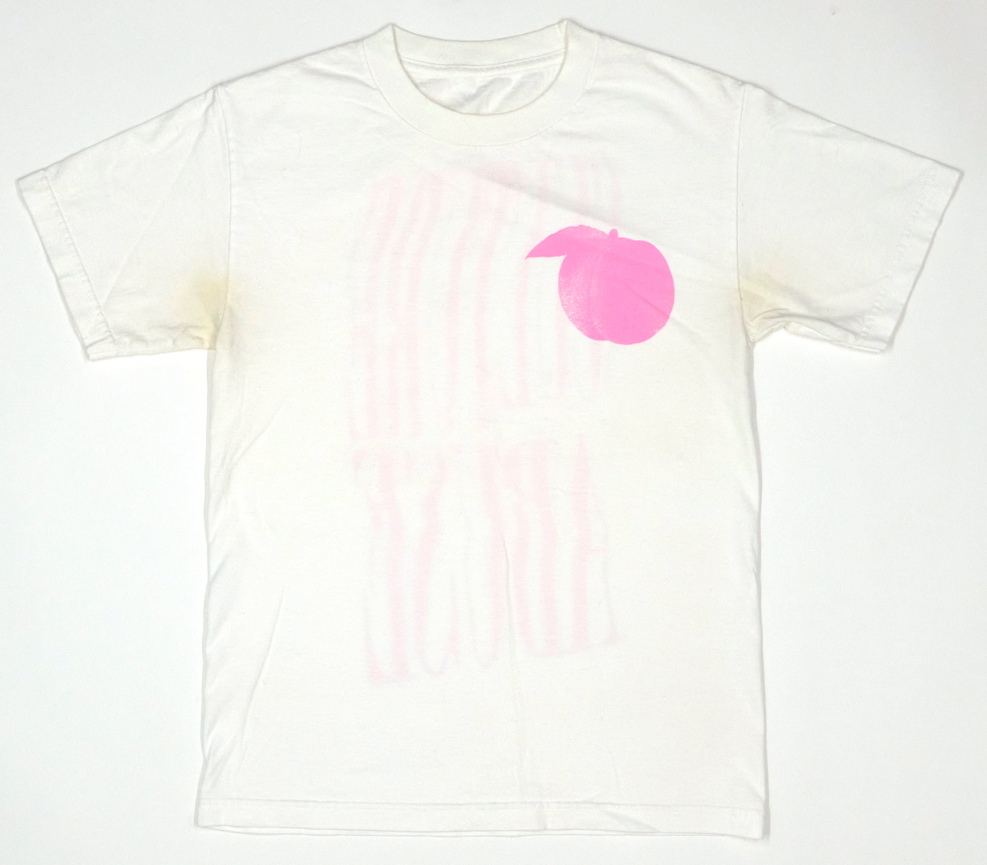 Culture Abuse - Peach 2016 Tour Shirt Artwork by Jeremy Dean Size Small