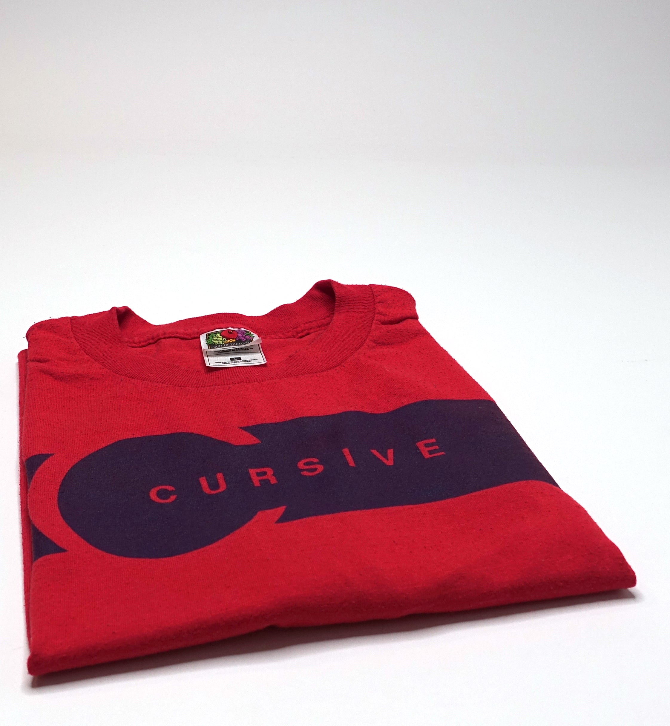 Cursive - Sucker And Dry late 90s/Early 00s Tour Shirt Size Large