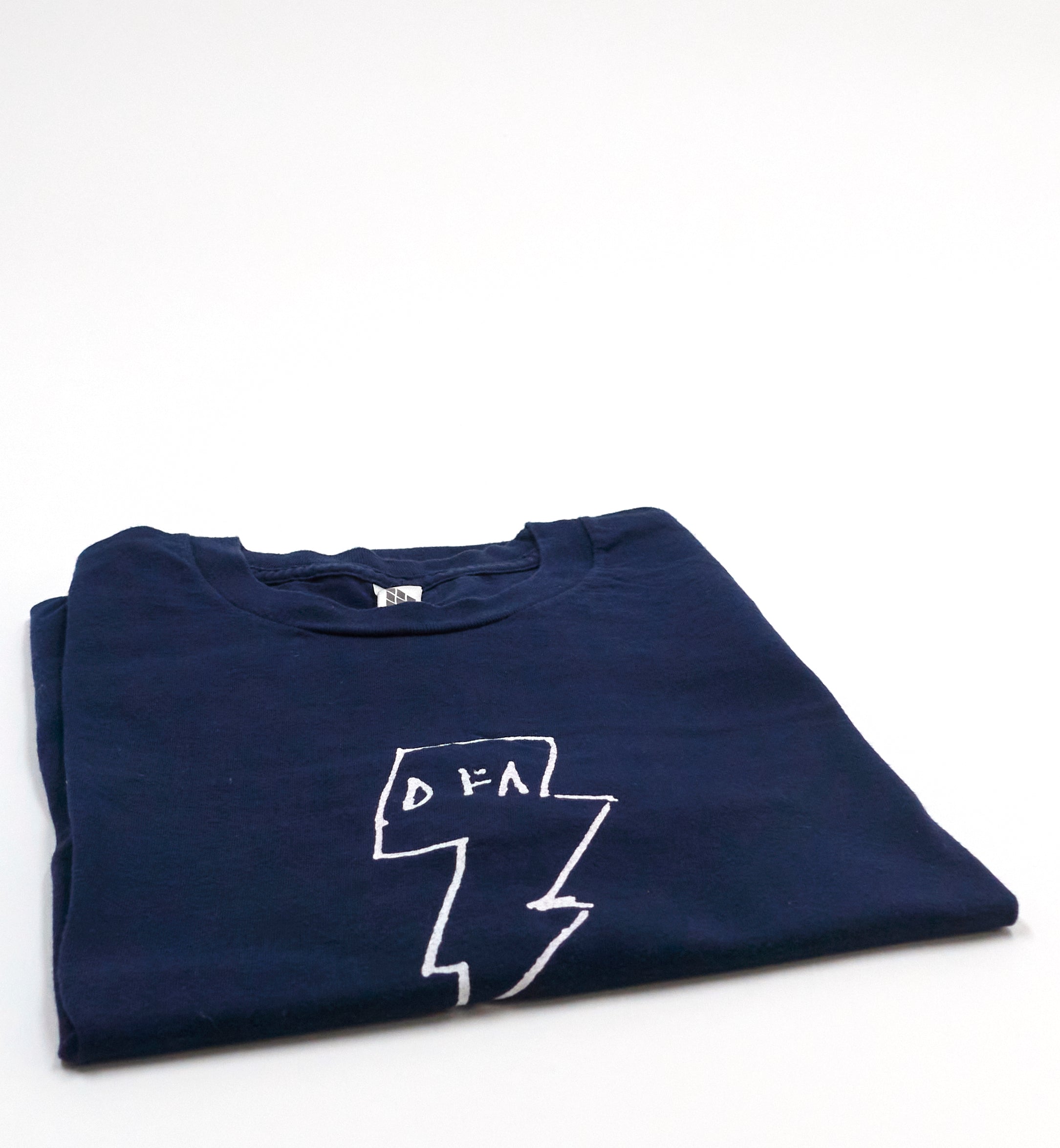 DFA Records - Lightning Bolt Logo Promo Only Shirt Medium