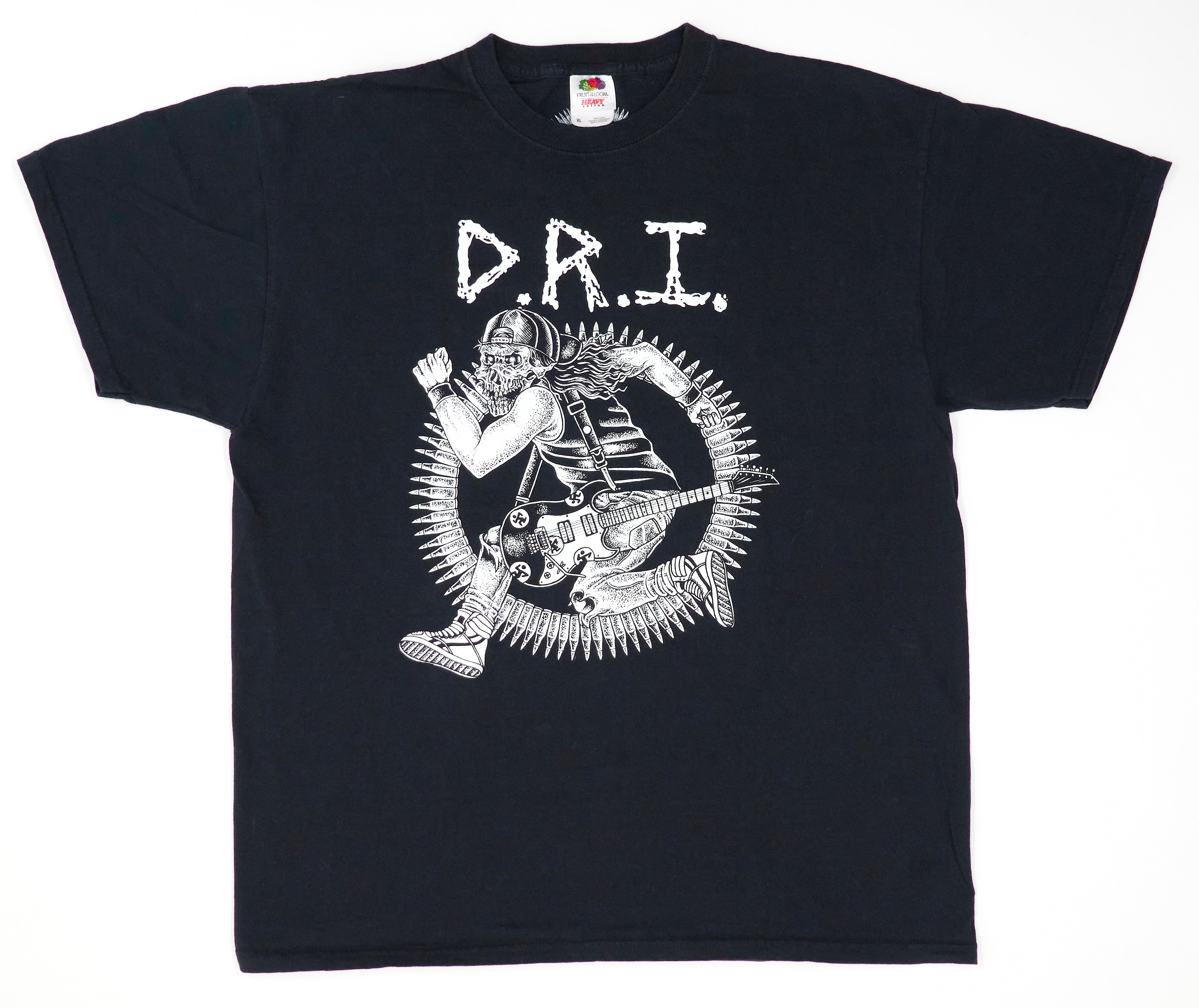 D.R.I. - Spike Cassidy Benefit Tour Shirt #245 Size XL