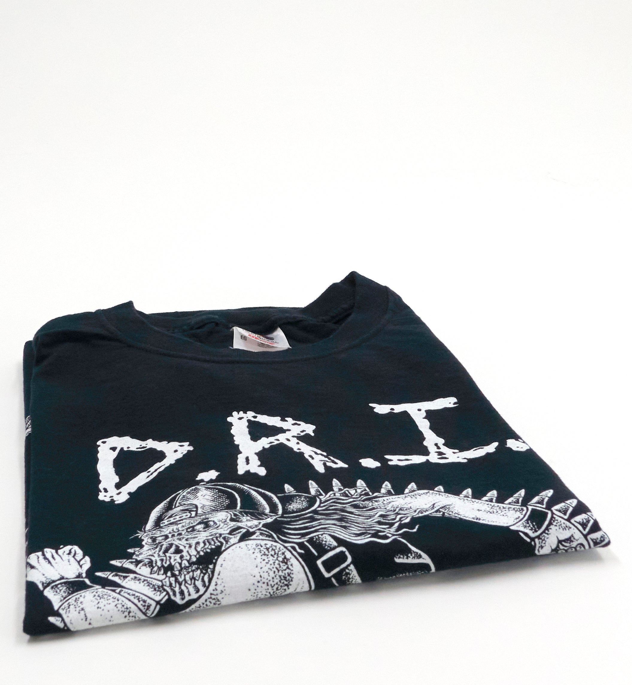 D.R.I. - Spike Cassidy Benefit Tour Shirt #245 Size XL