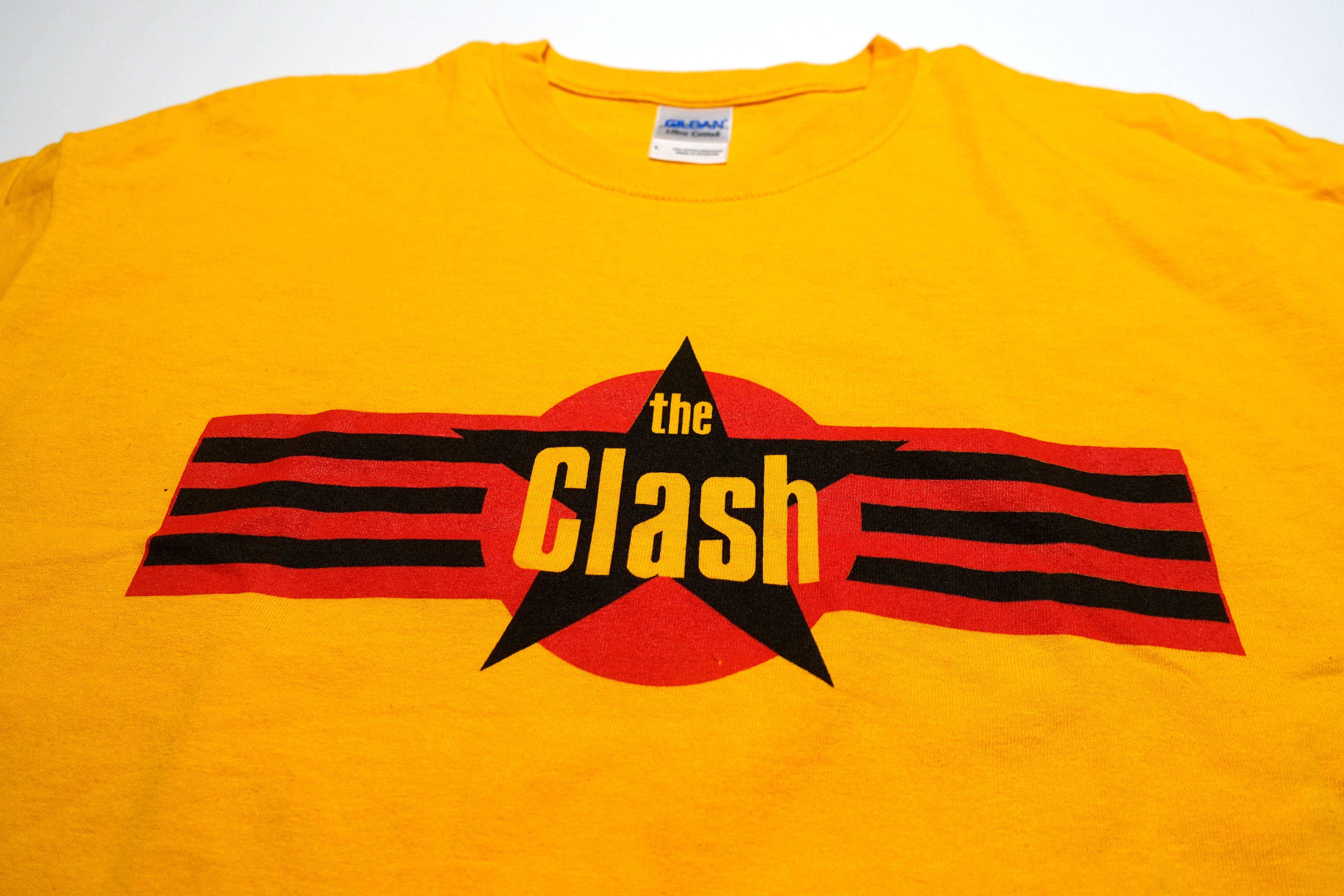 the Clash ‎– Star And Stripes Early 00's Bootleg Shirt Size Large