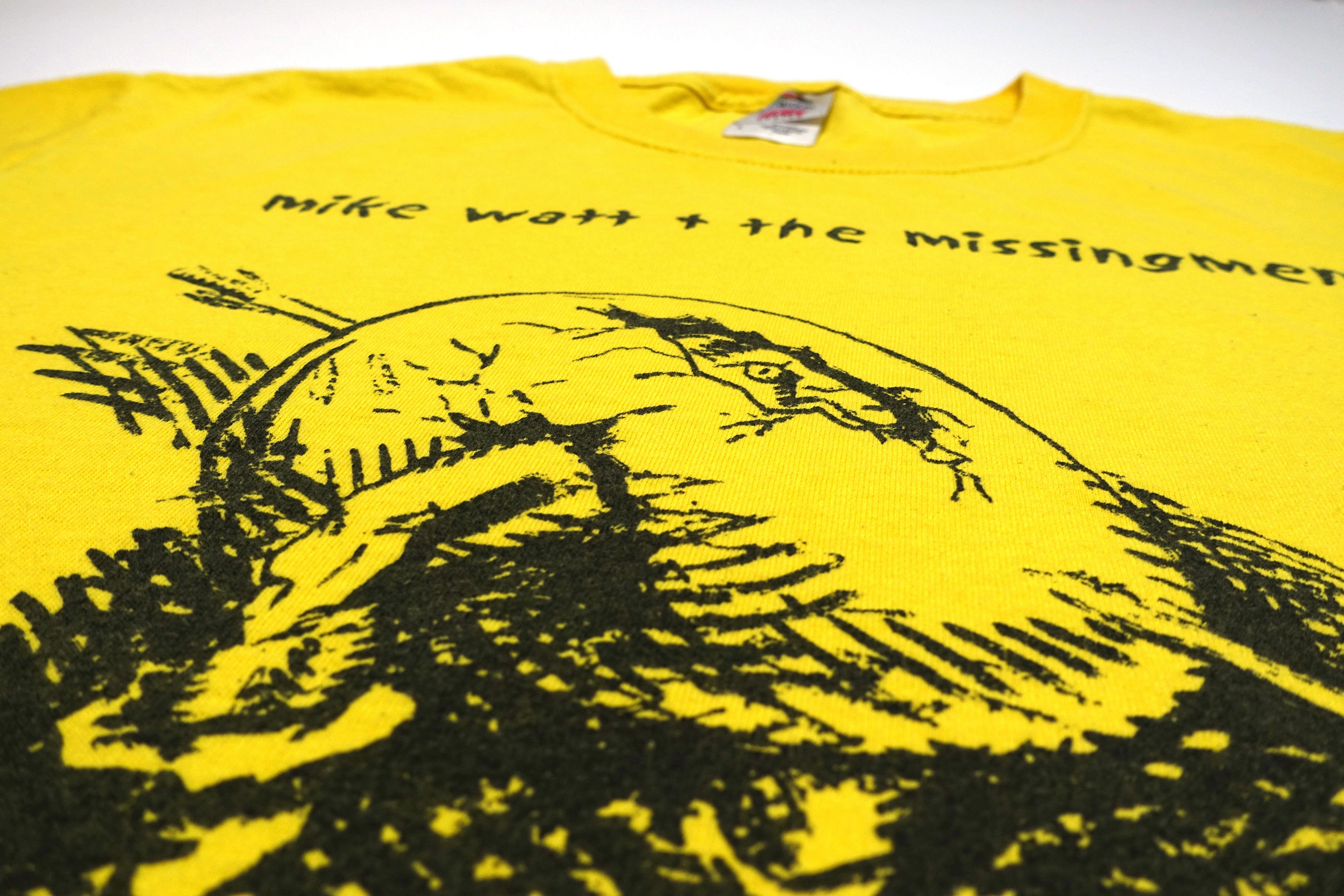 Mike Watt + the Missingmen - North American Hyphenated-Man 2011 Tour Shirt Size XL