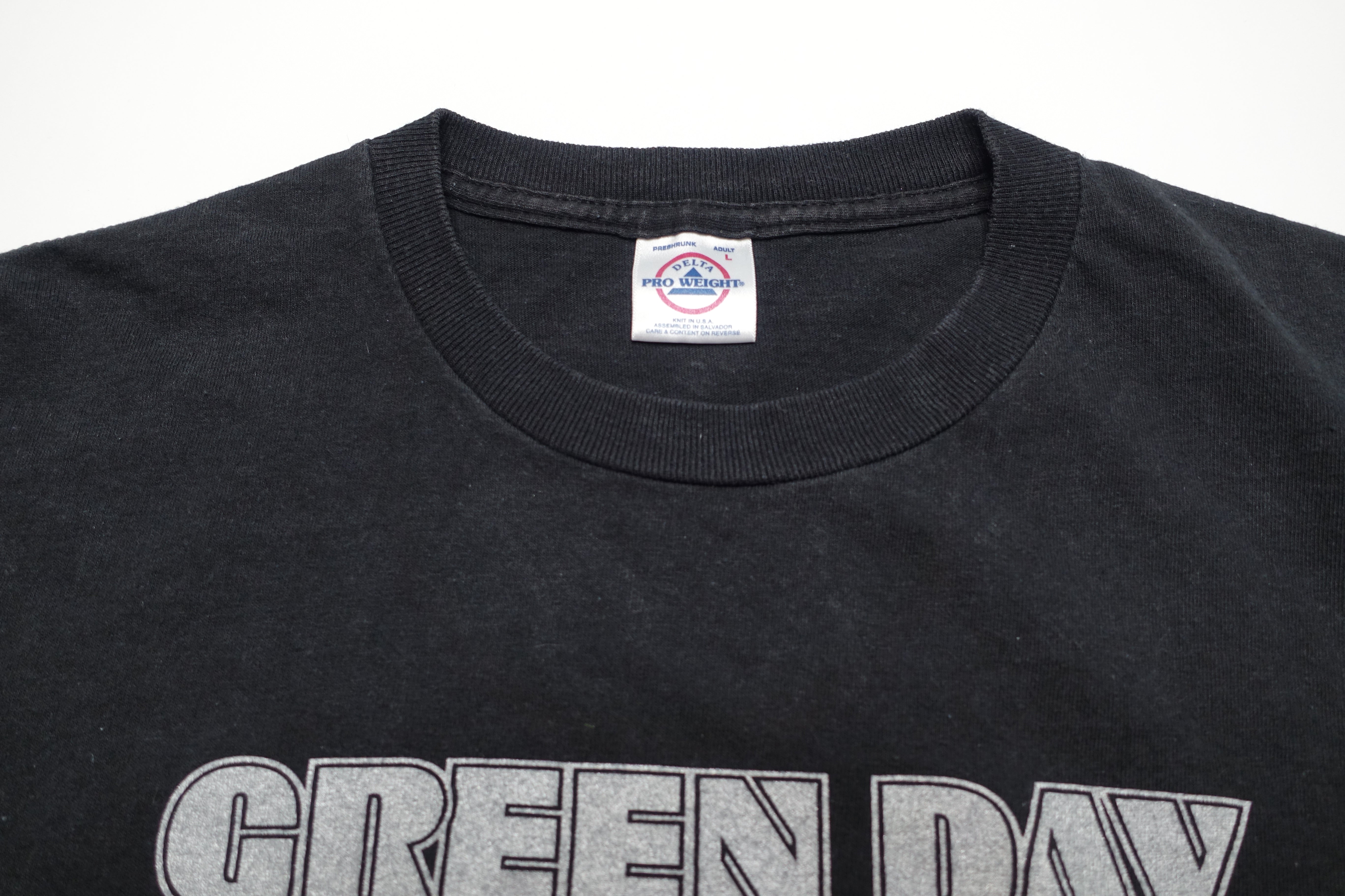 Green Day - Pop Disaster 2002 Tour Shirt Size Large