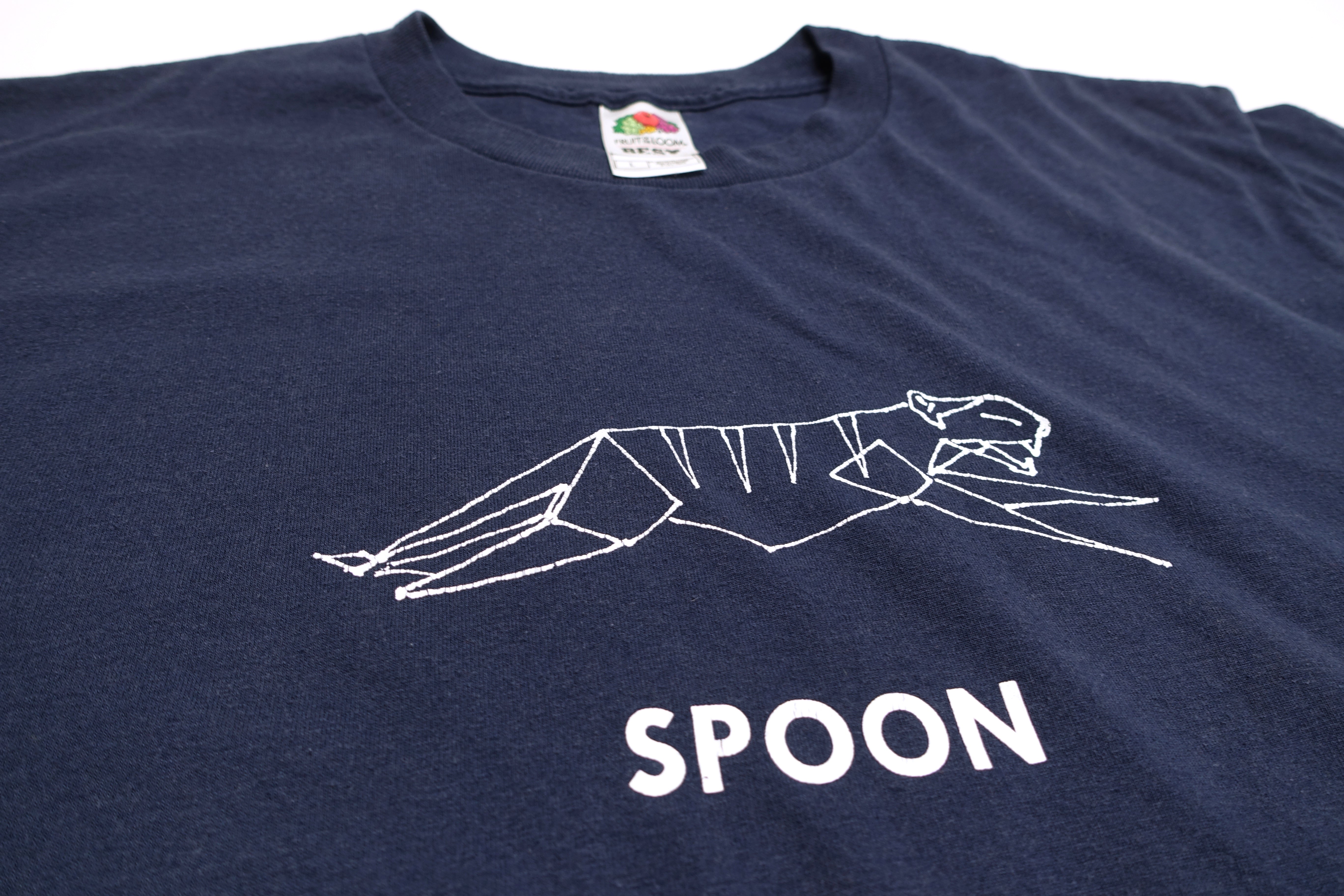 Spoon ‎– Paper Tiger 2002 Tour Shirt Size Large